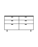 6 DRAWER CHEST C 27