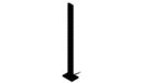 FLOOR STANDARD LAMP BLUE / BLACK 