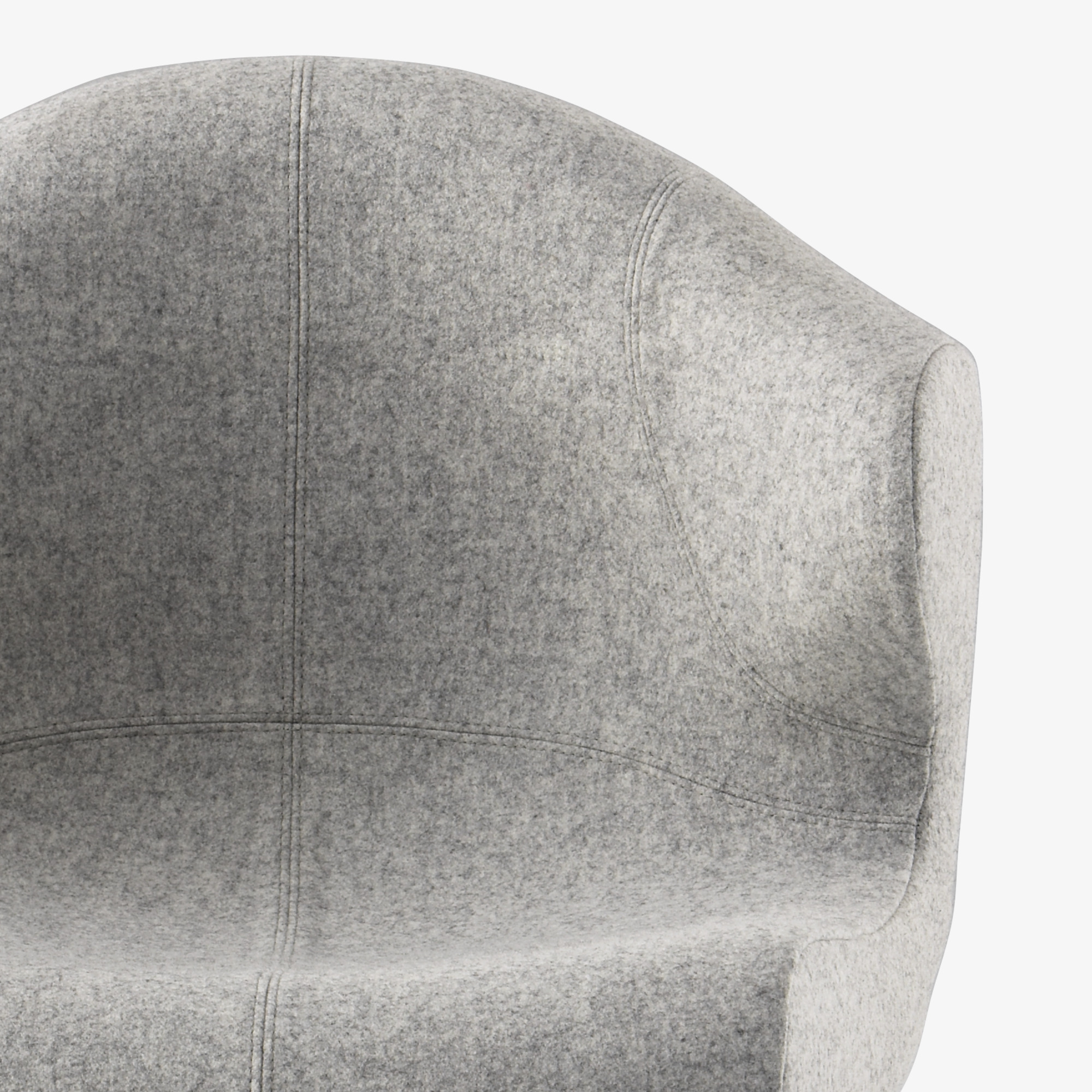 Image Alster carver chair aluminium base on castors 4