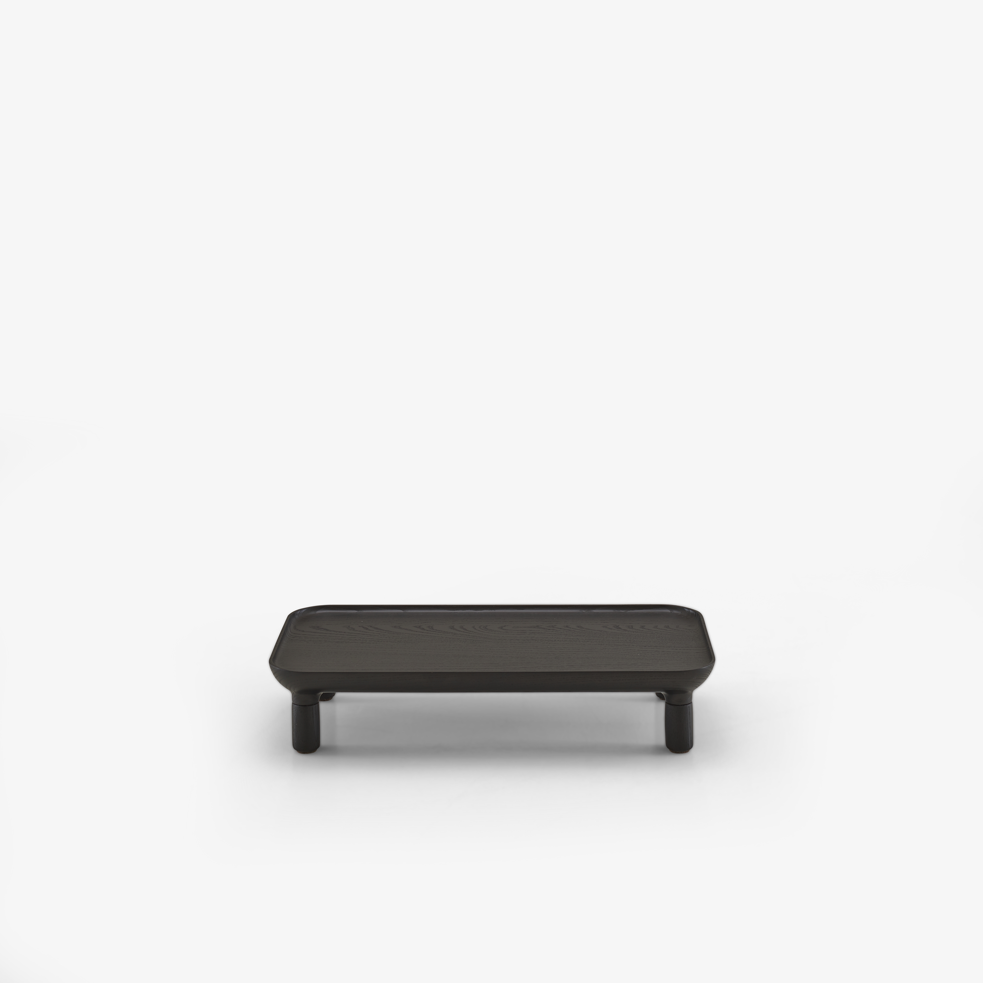 Image Occasional table height 12 black stained ash 1