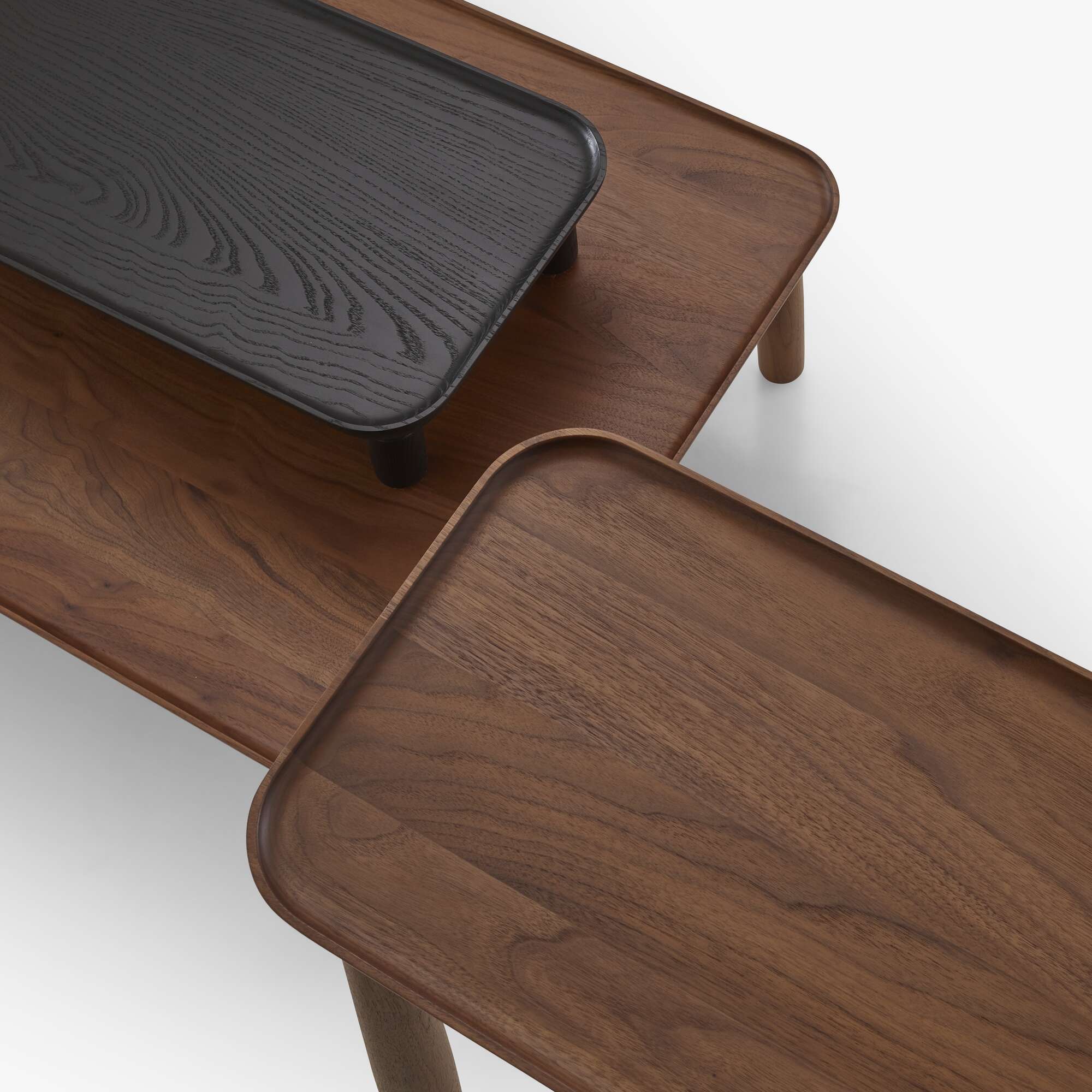 Image Occasional table height 24 solid american walnut 5
