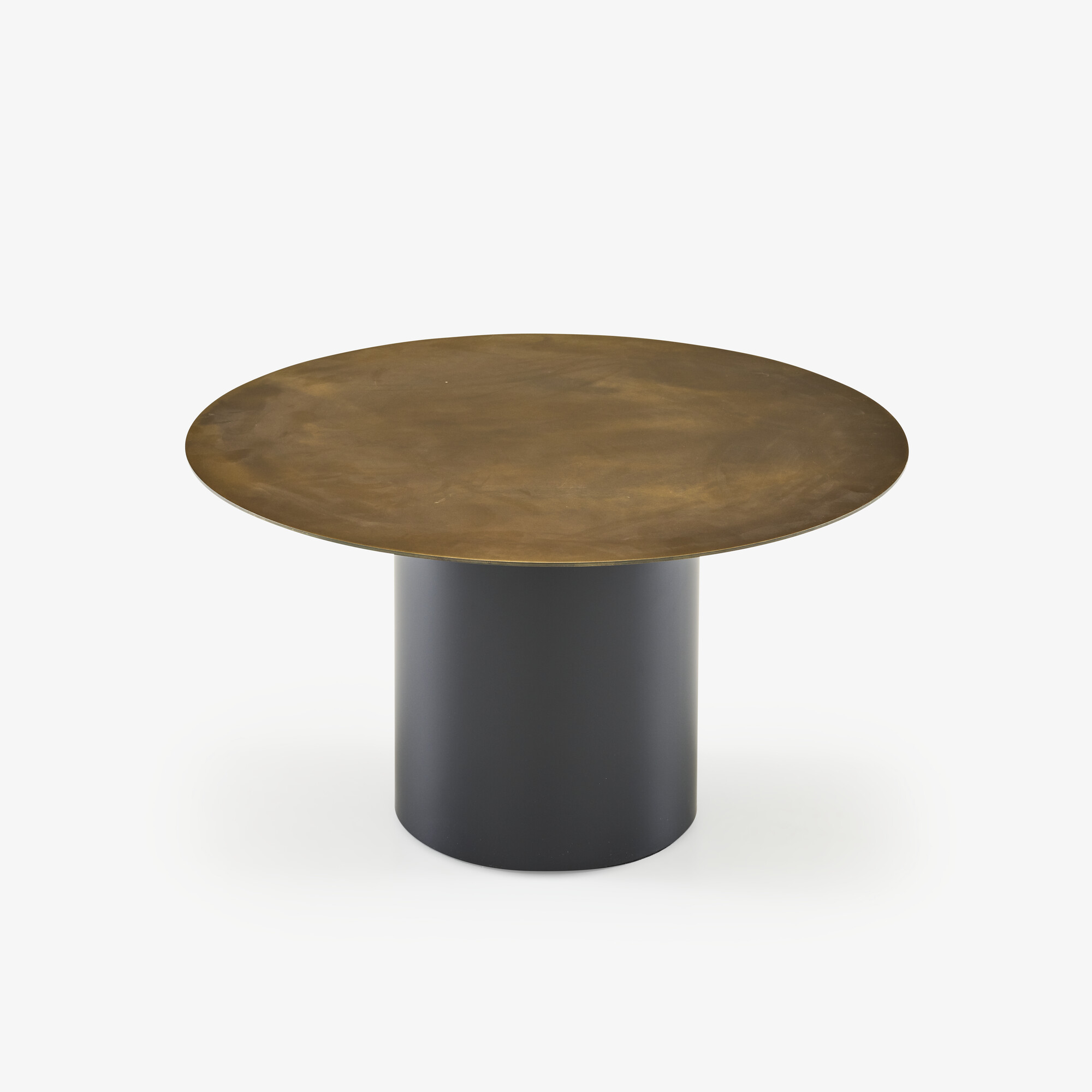 Image Low table oxidised brass  1