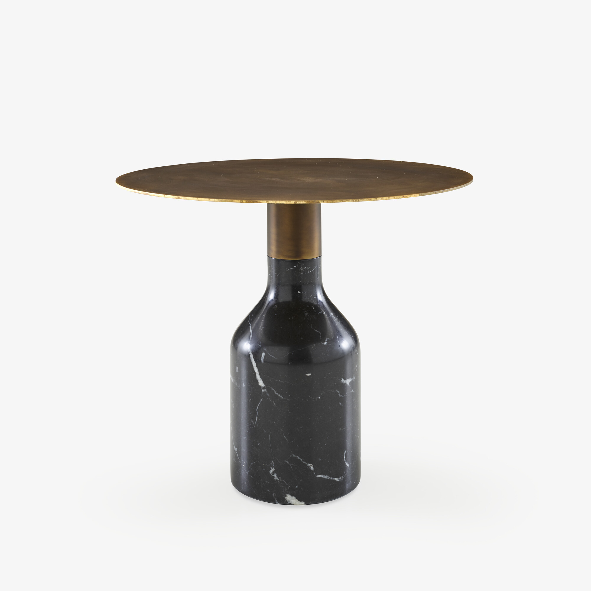 Image Occasional table base in marquinia marble  2