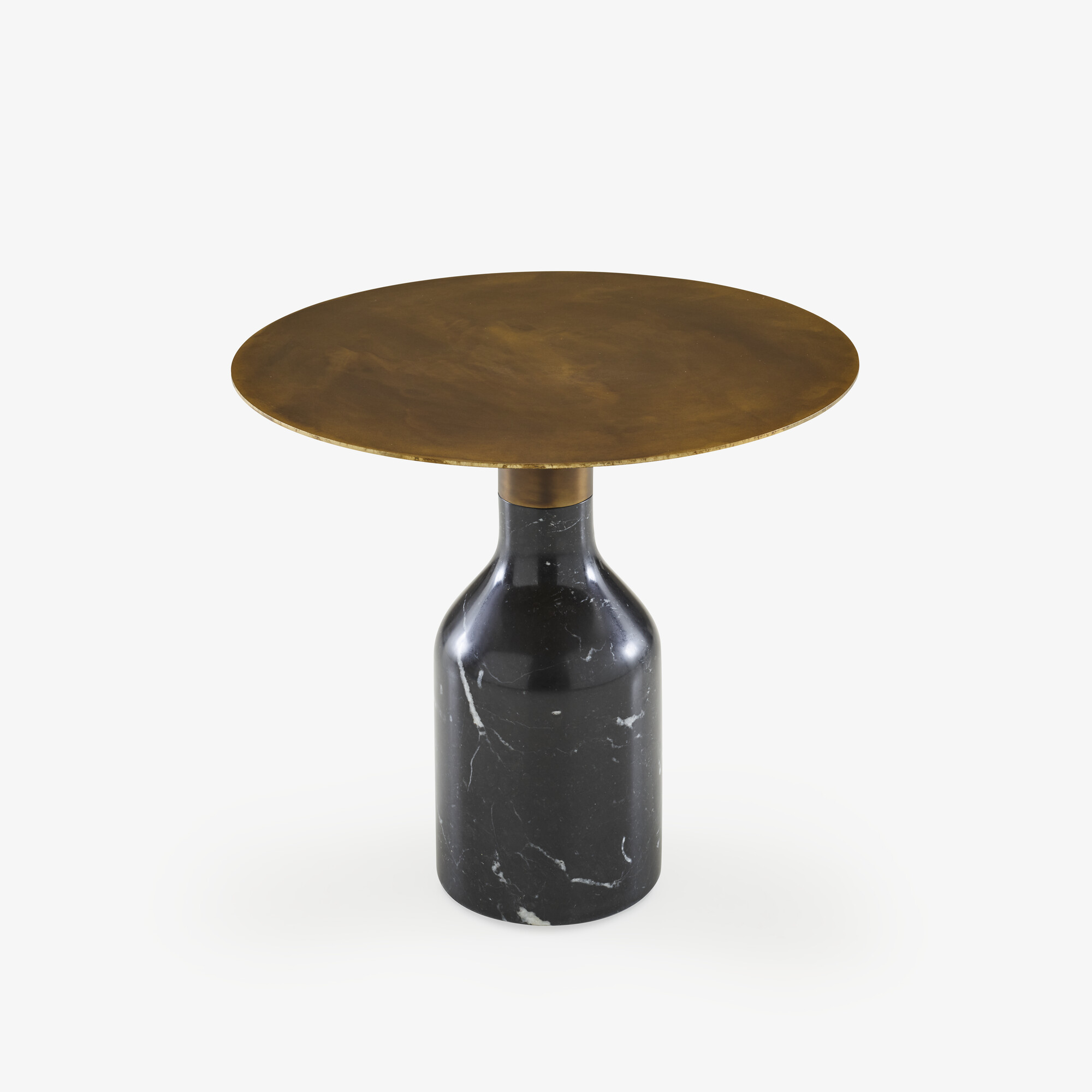 Image Occasional table base in marquinia marble  1