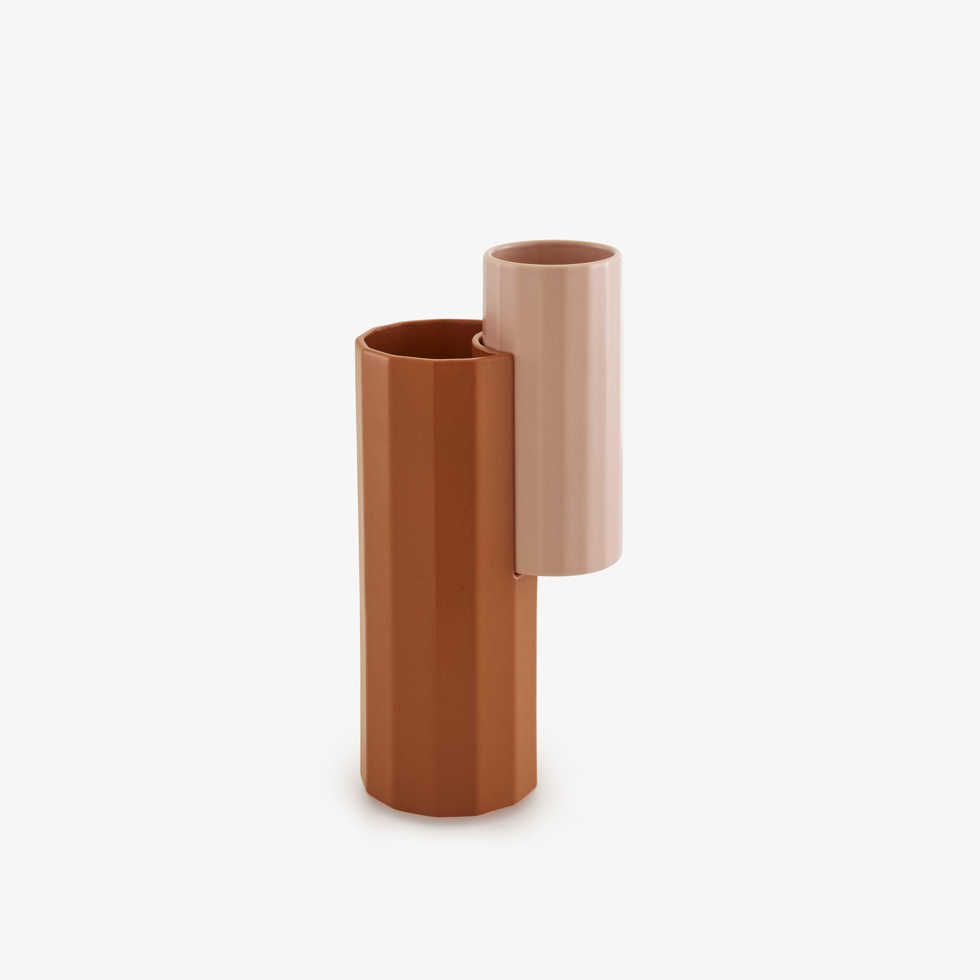 Image VASE "2 IN 1" CANNELLE / ROSE