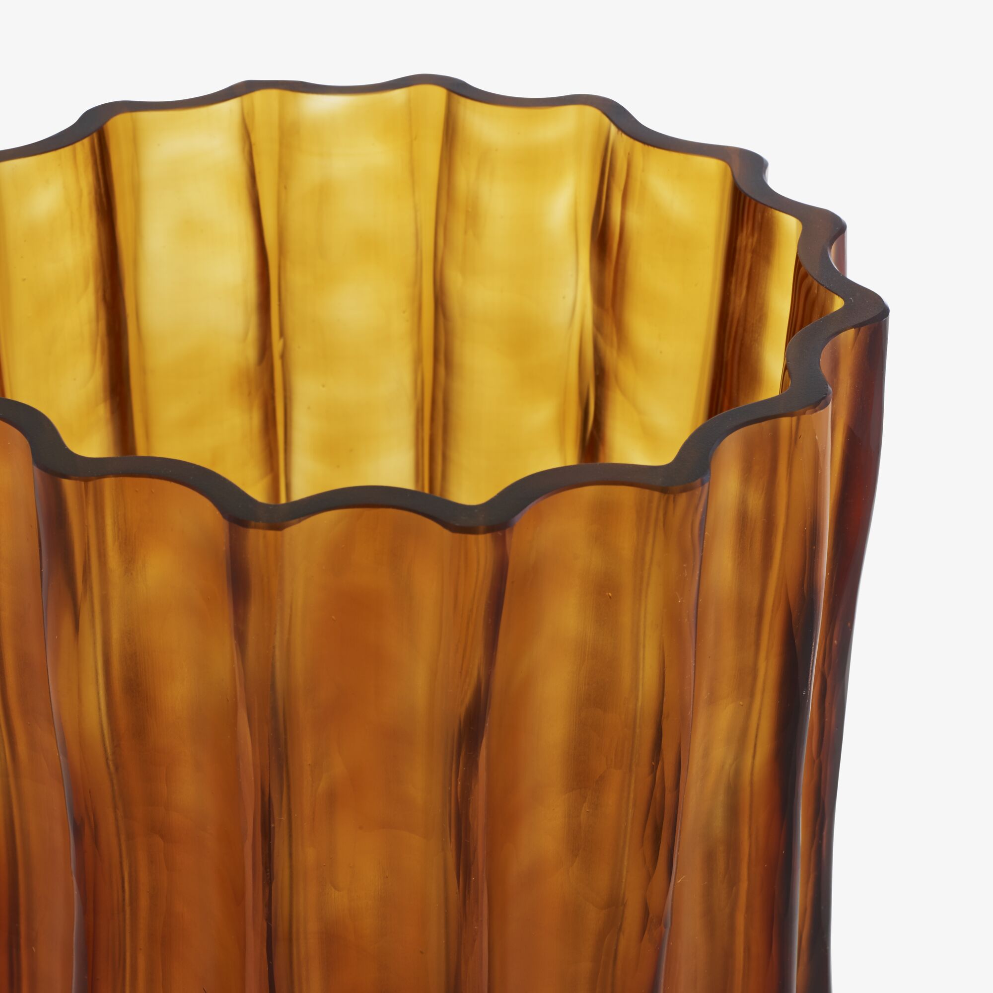 Image Vase large amber 2
