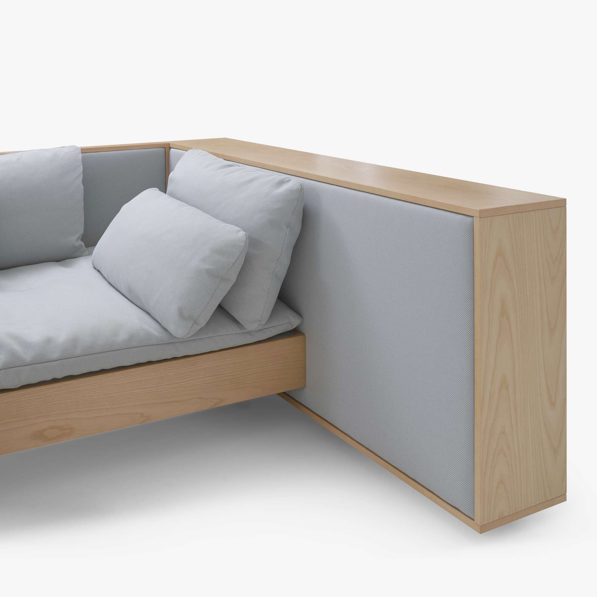 Image Chaise longue with long unit + shelf 3