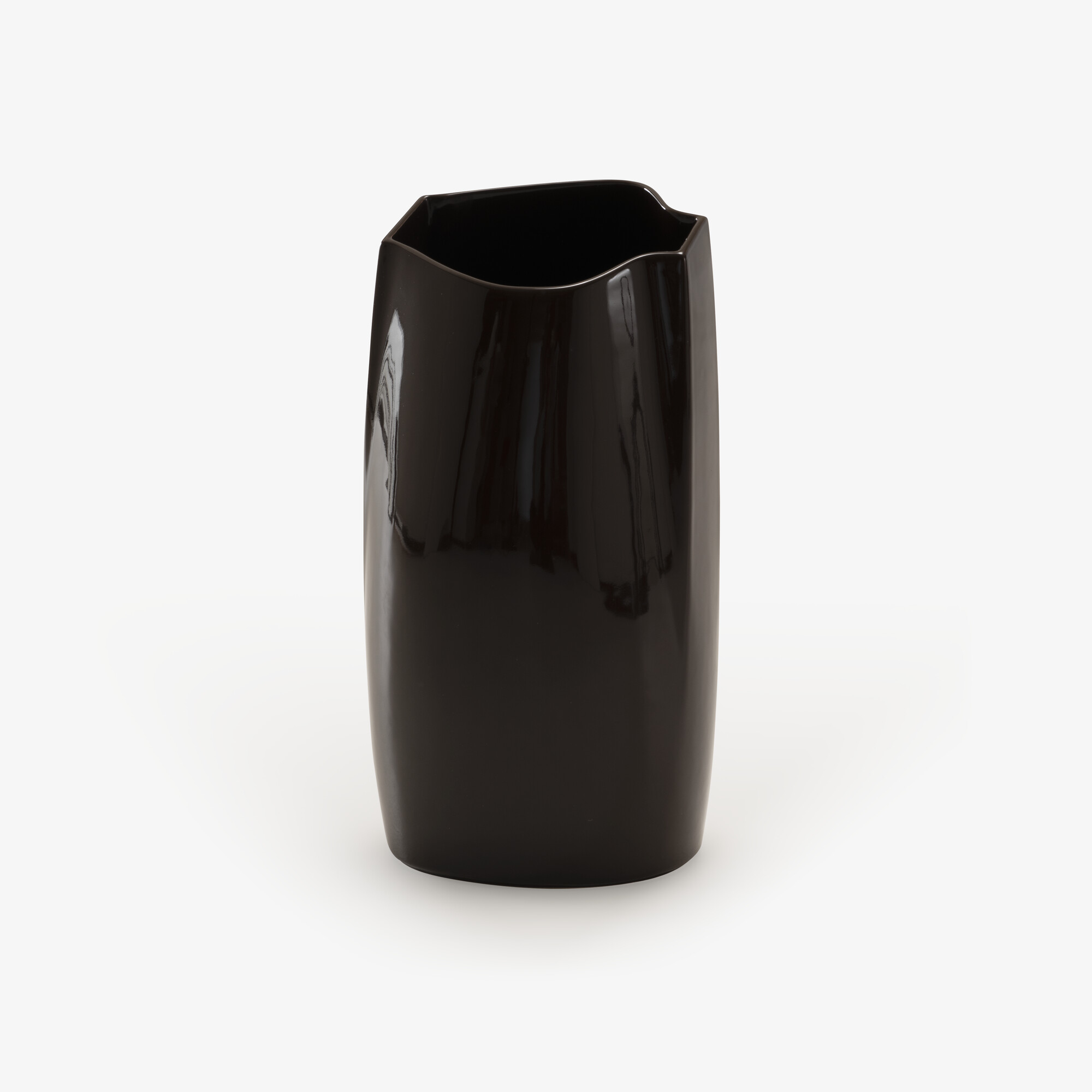 Image VASE LARGE BRUN CHOCOLAT