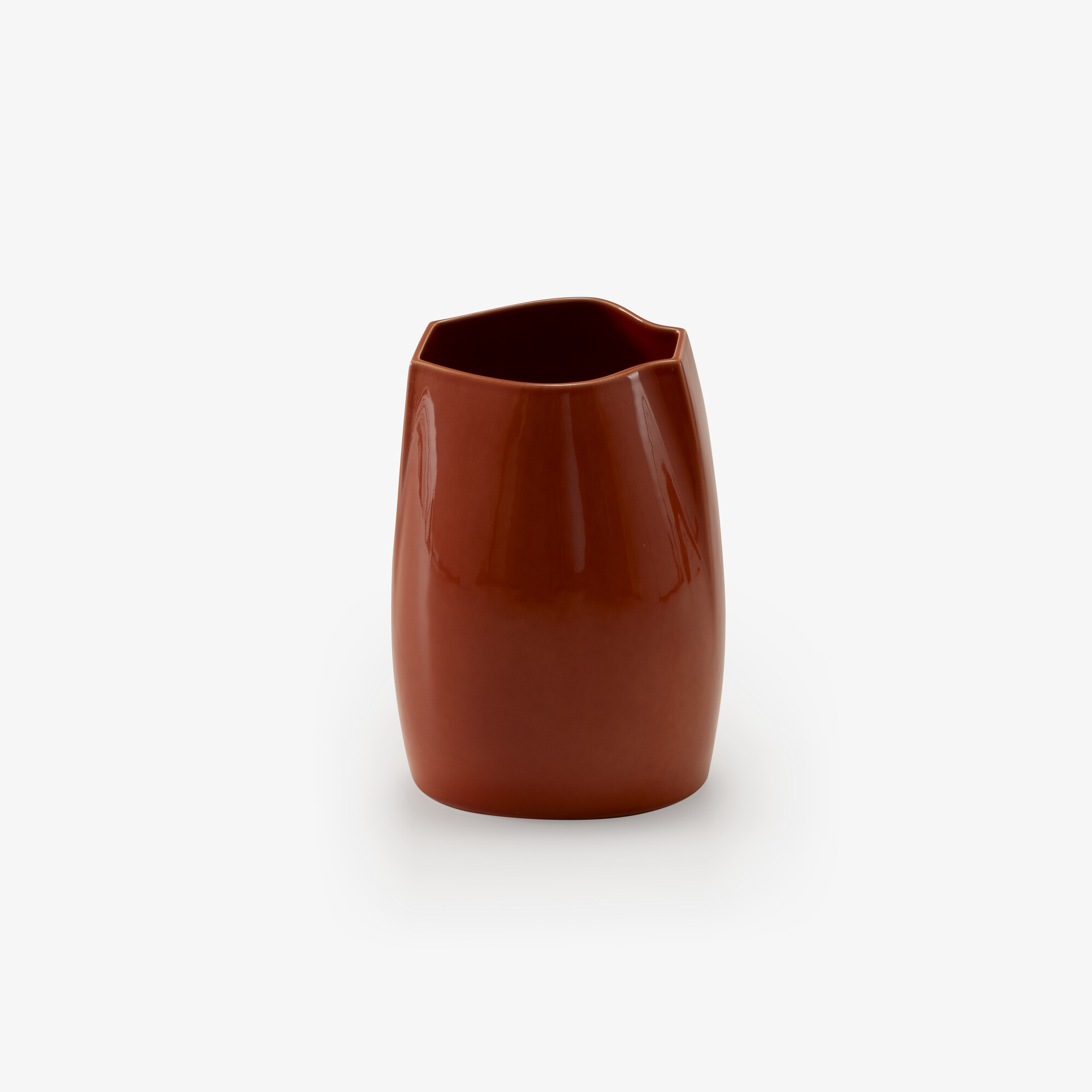 Image Vase small orange brule 1