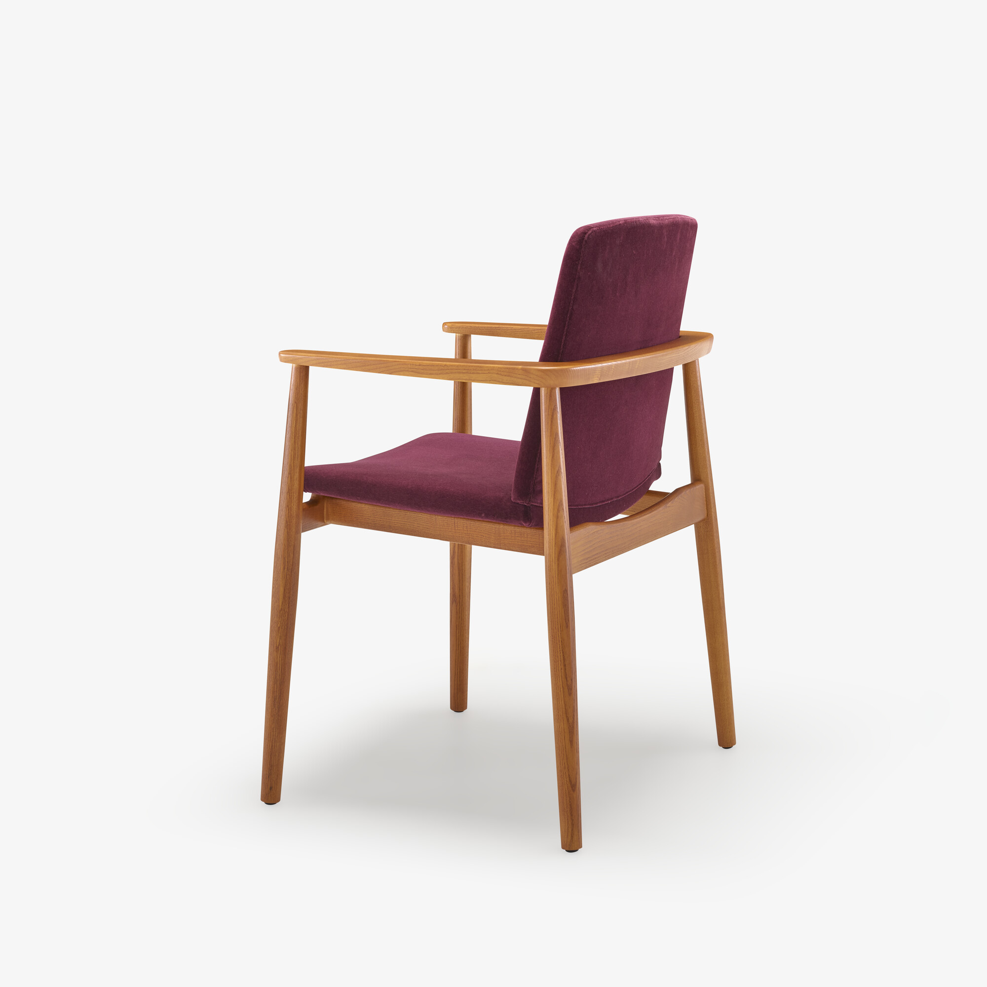 Image Carver chair guariche stained ash base  5
