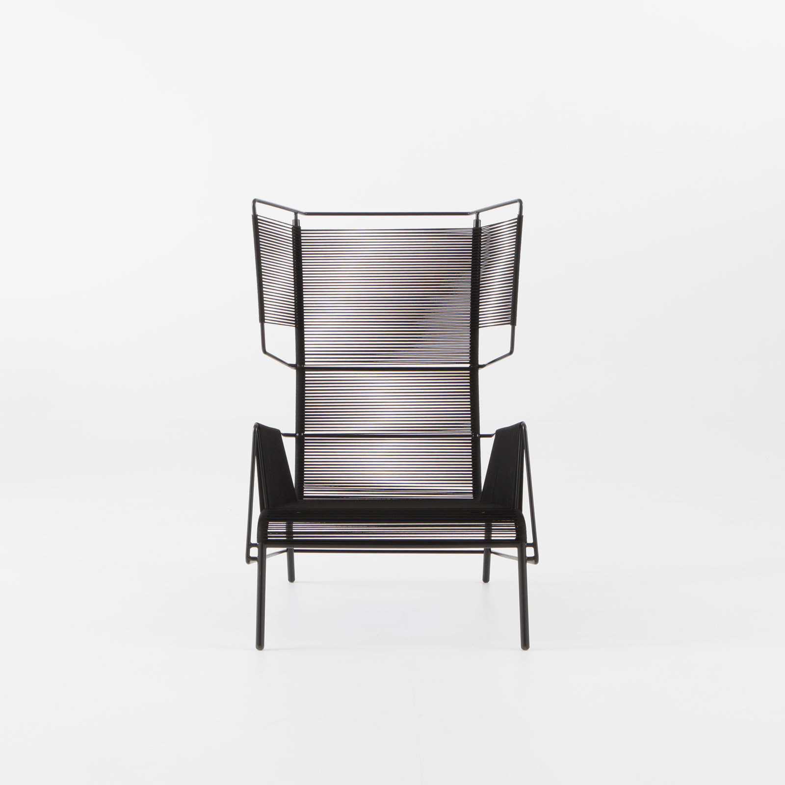 Image Armchair black indoor / outdoor 1