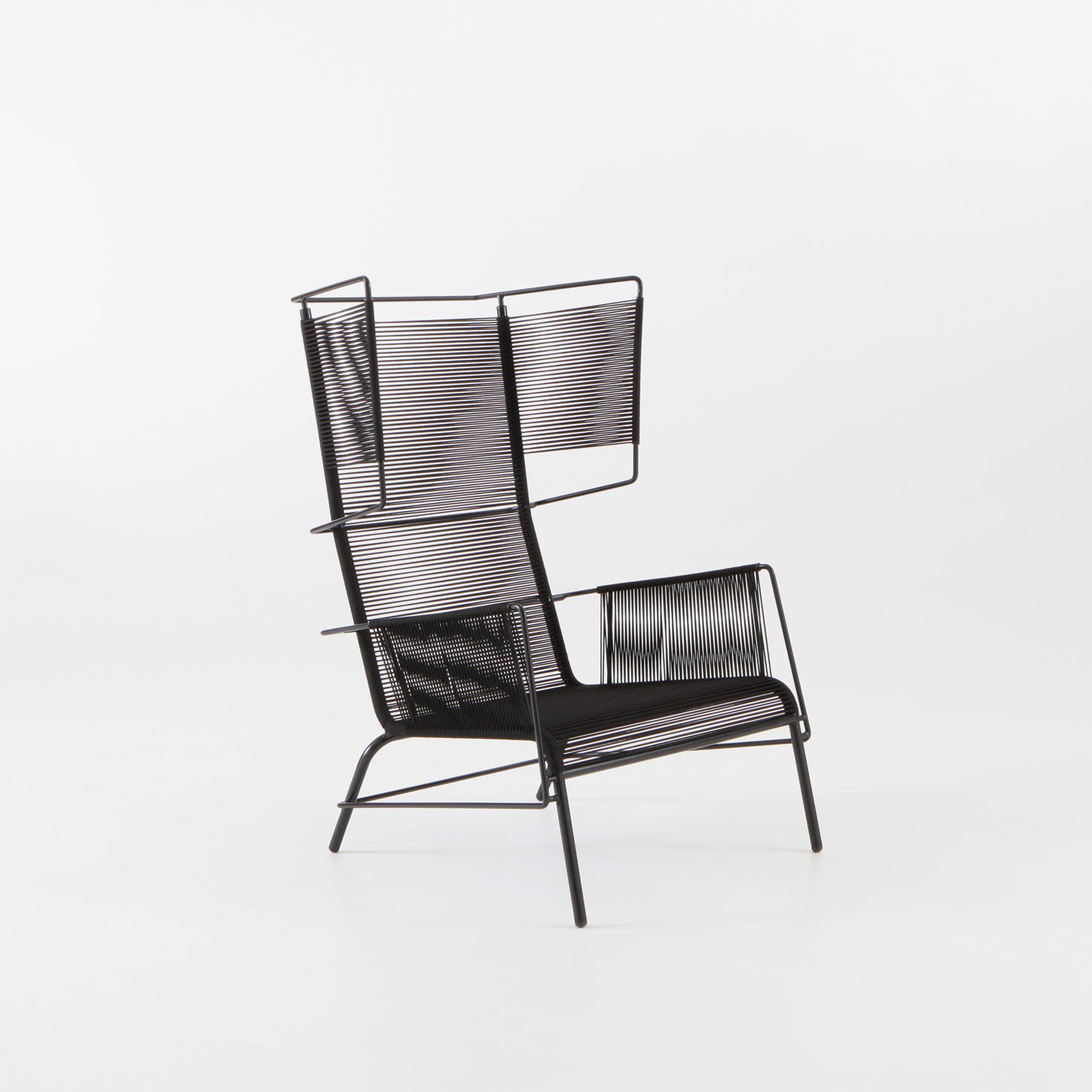 Image Armchair black indoor / outdoor 2