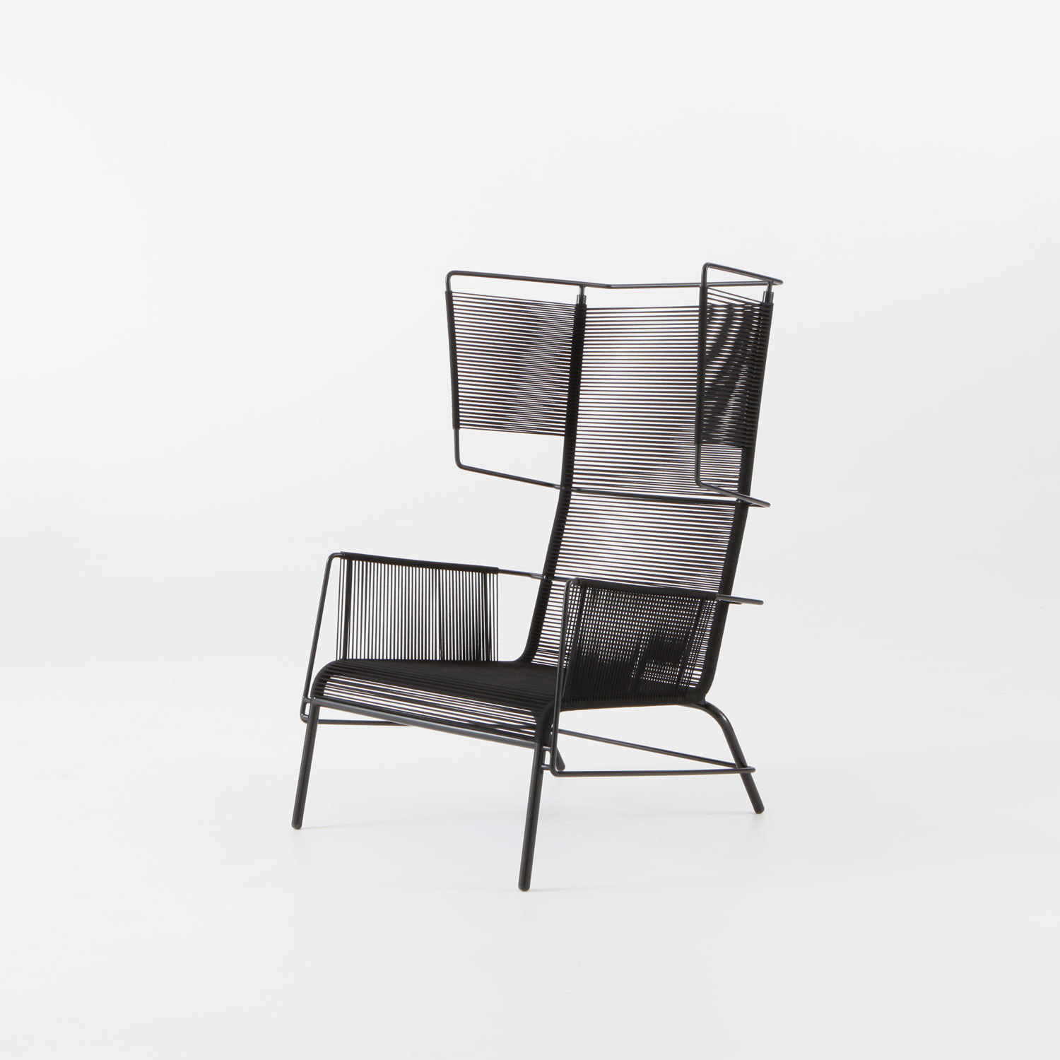 Image Armchair black indoor / outdoor 3