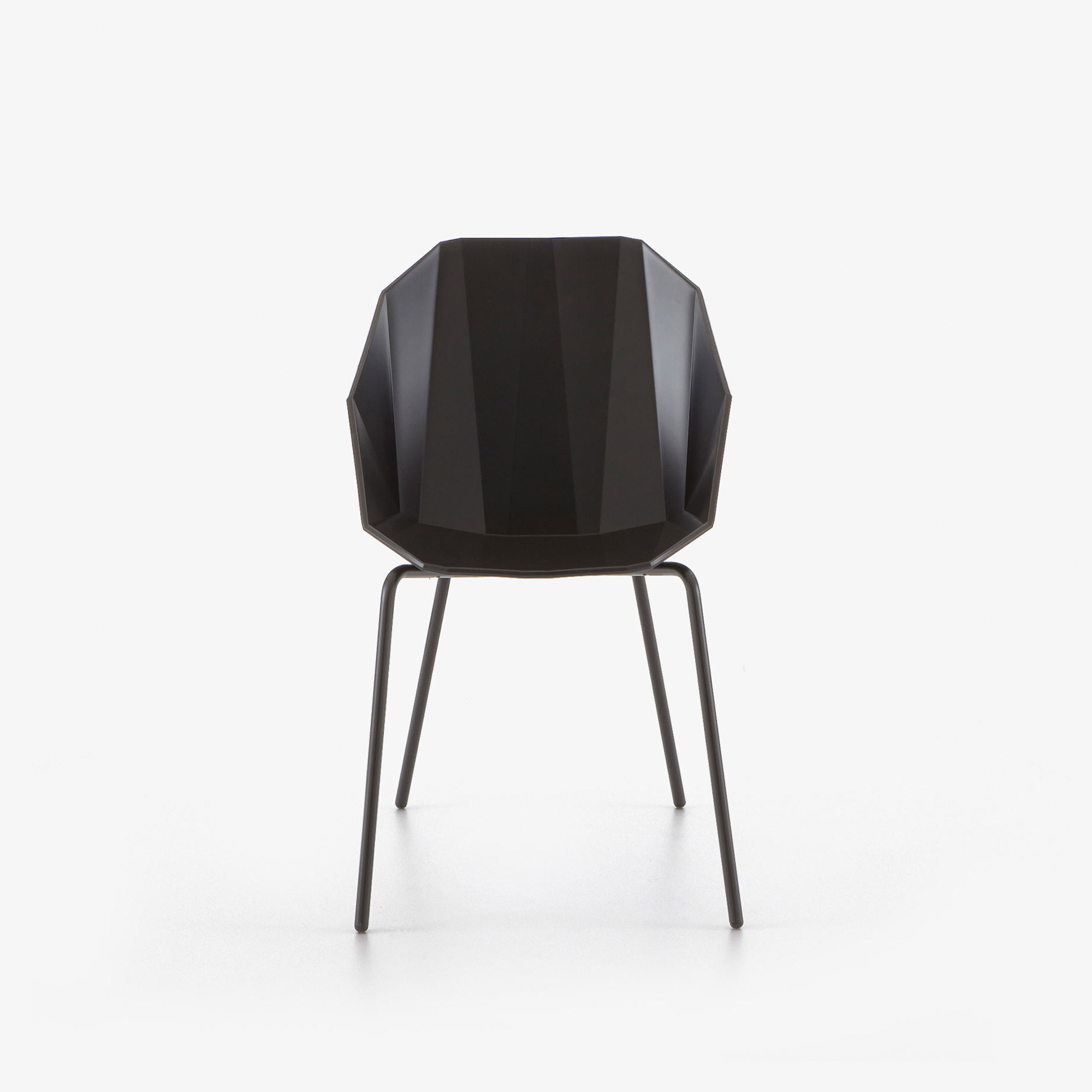 Image CHAIR/BRIDGE BLACK BLACK LACQUERED BASE