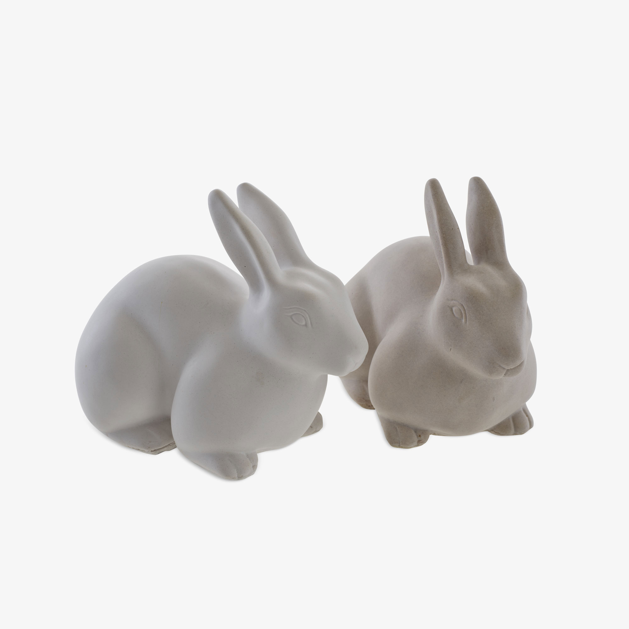 Image Pan pan decorative rabbit matt white 2