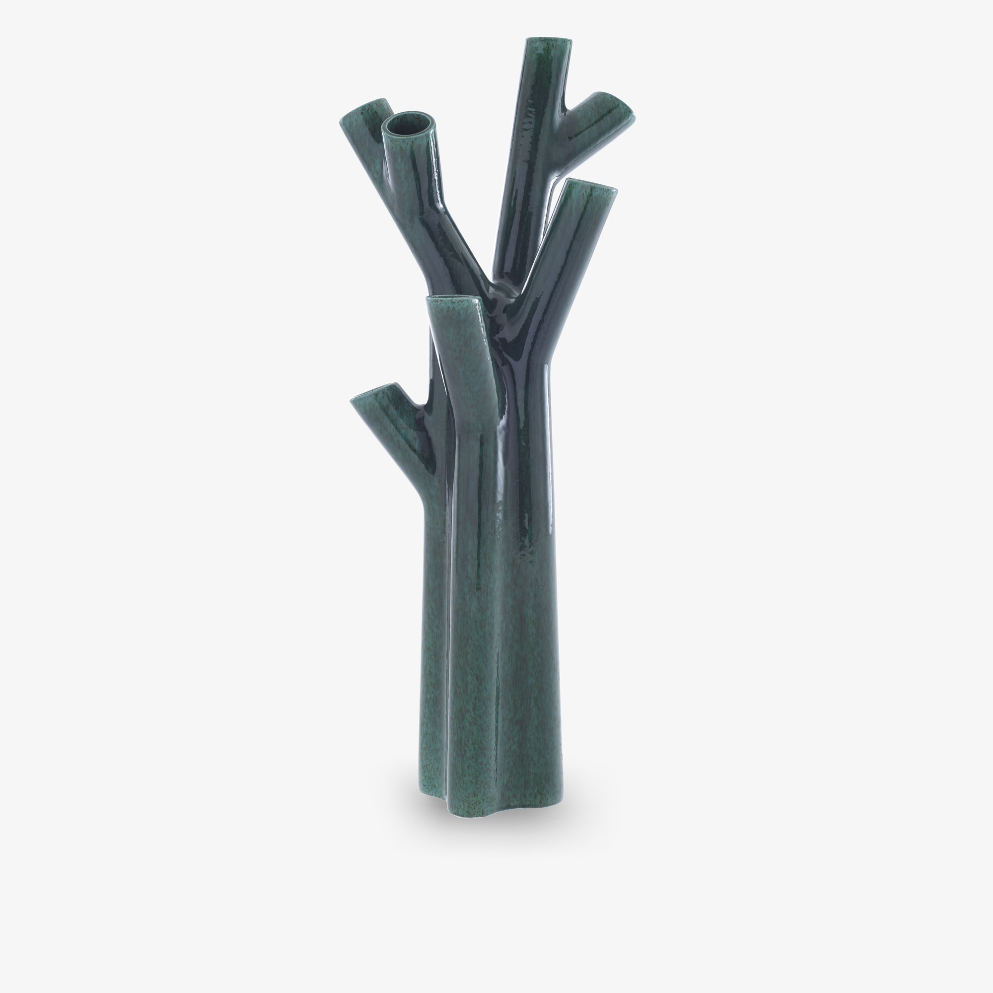 Image Vase large forest green 1