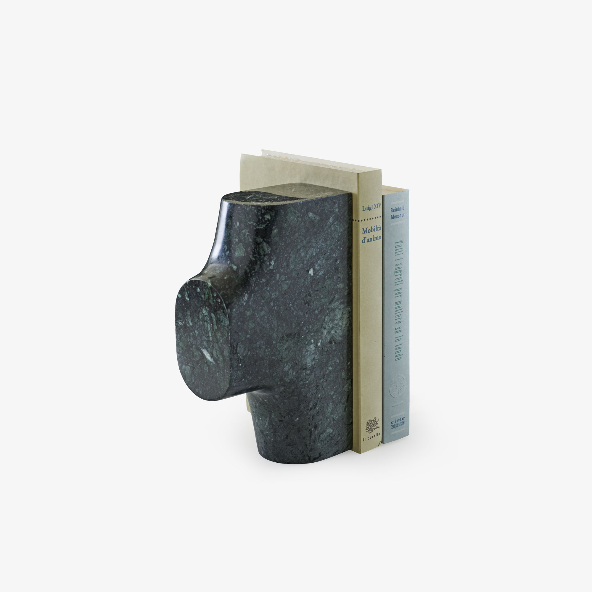 Image Bookends green marble  5