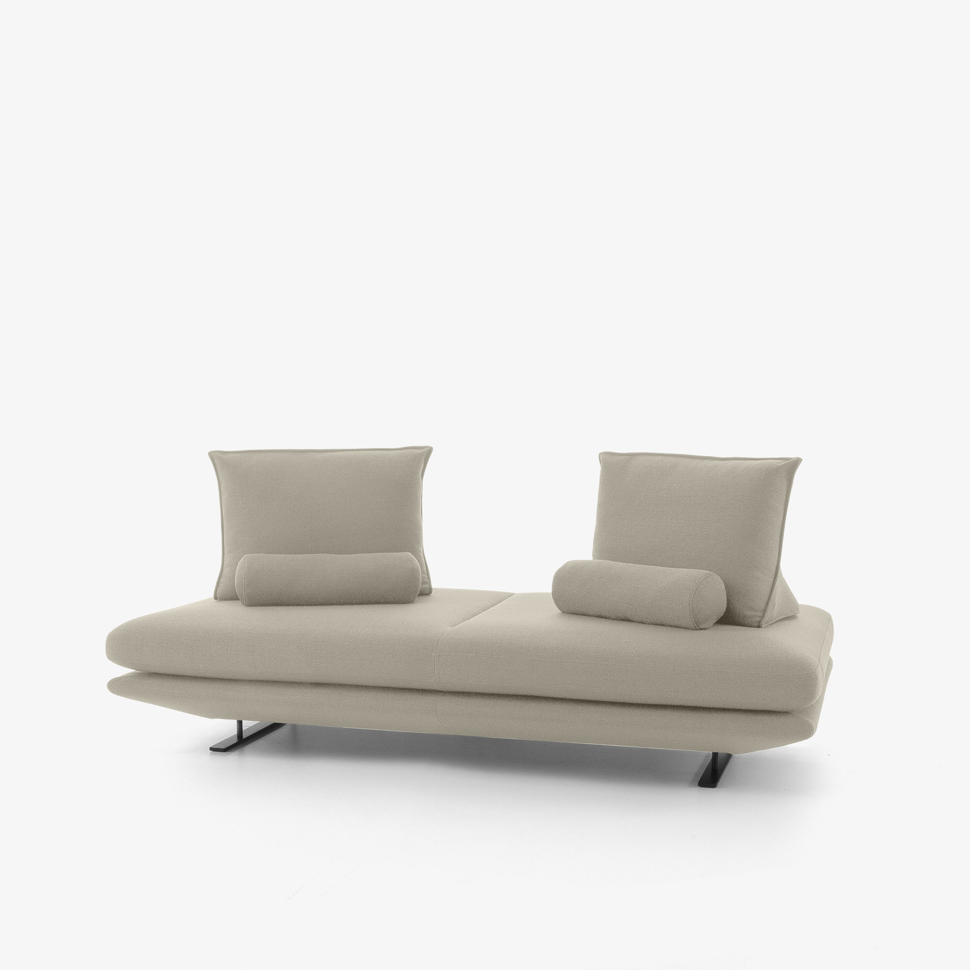 Upholstery Prado Medium settee - d 100 complete item - Ligne Roset