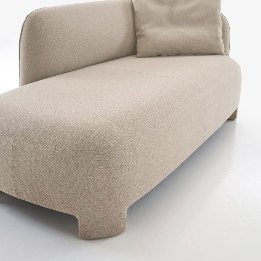 Image Medium 1-armed settee (left) complete item  9