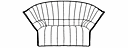 SMALL SETTEE LOW BACK