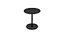 PEDESTAL TABLE WITH TWO SURFACES ELEPHANT LACQUER 