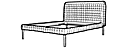 BED HIGH HEADBOARD