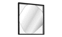 MIRROR SMALL BLACK STAINED ASH