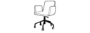 VIK CARVER CHAIR - WITHOUT HANDLE BLACK BASE ON CASTORS