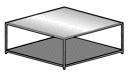 SQUARE LOW TABLE