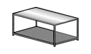 RECTANGULAR LOW TABLE