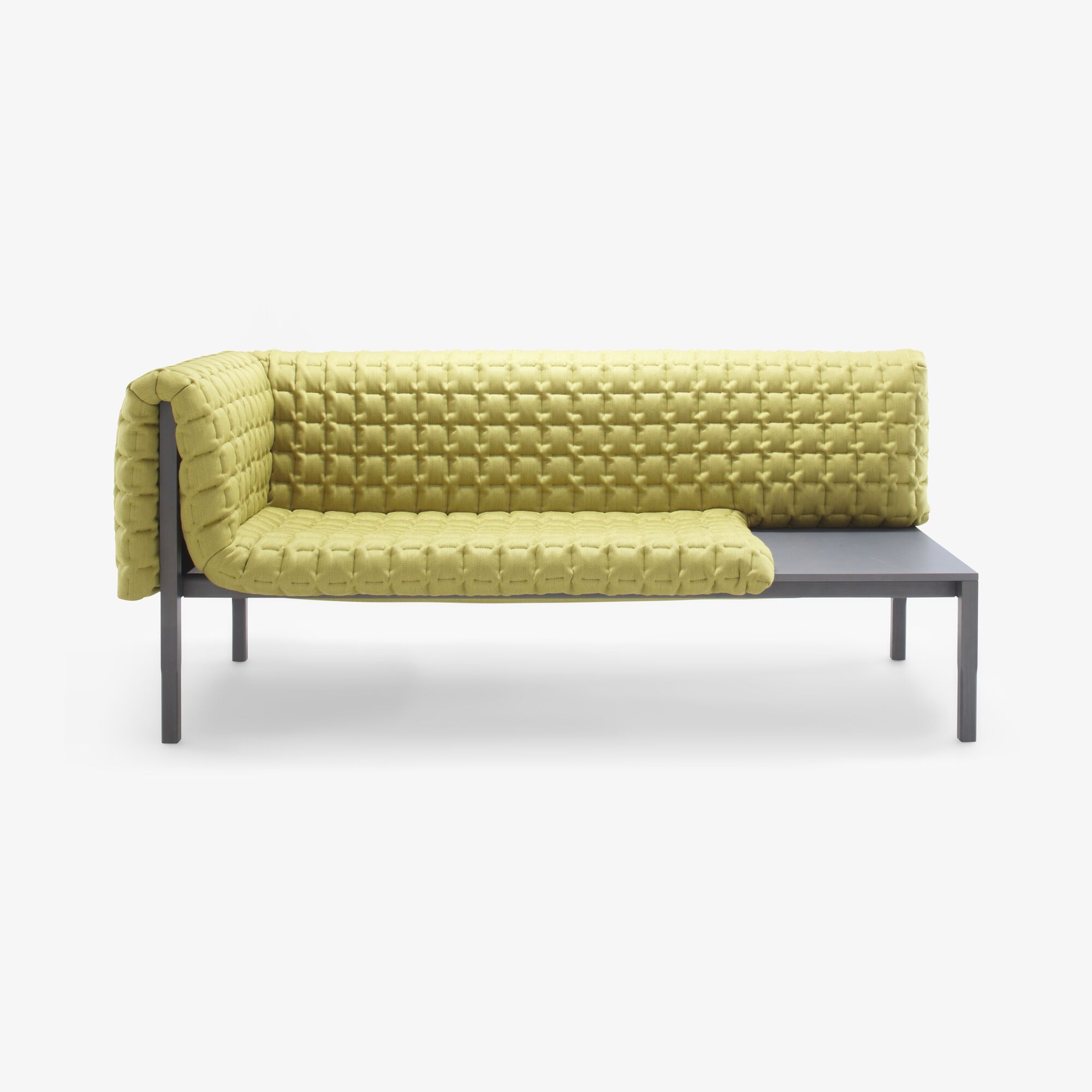 Image Right-arm sofa with table surface  1