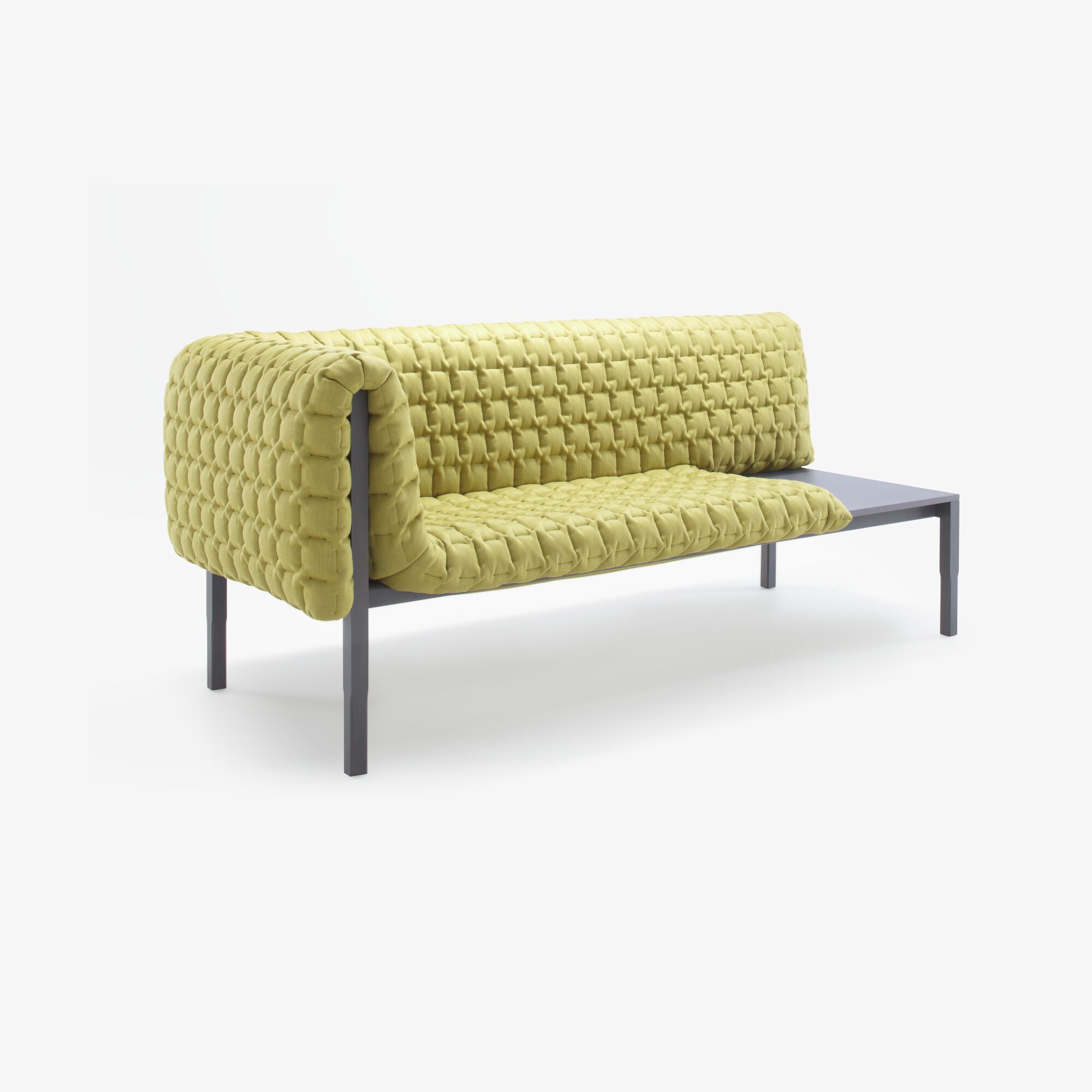 Image Right-arm sofa with table surface  3