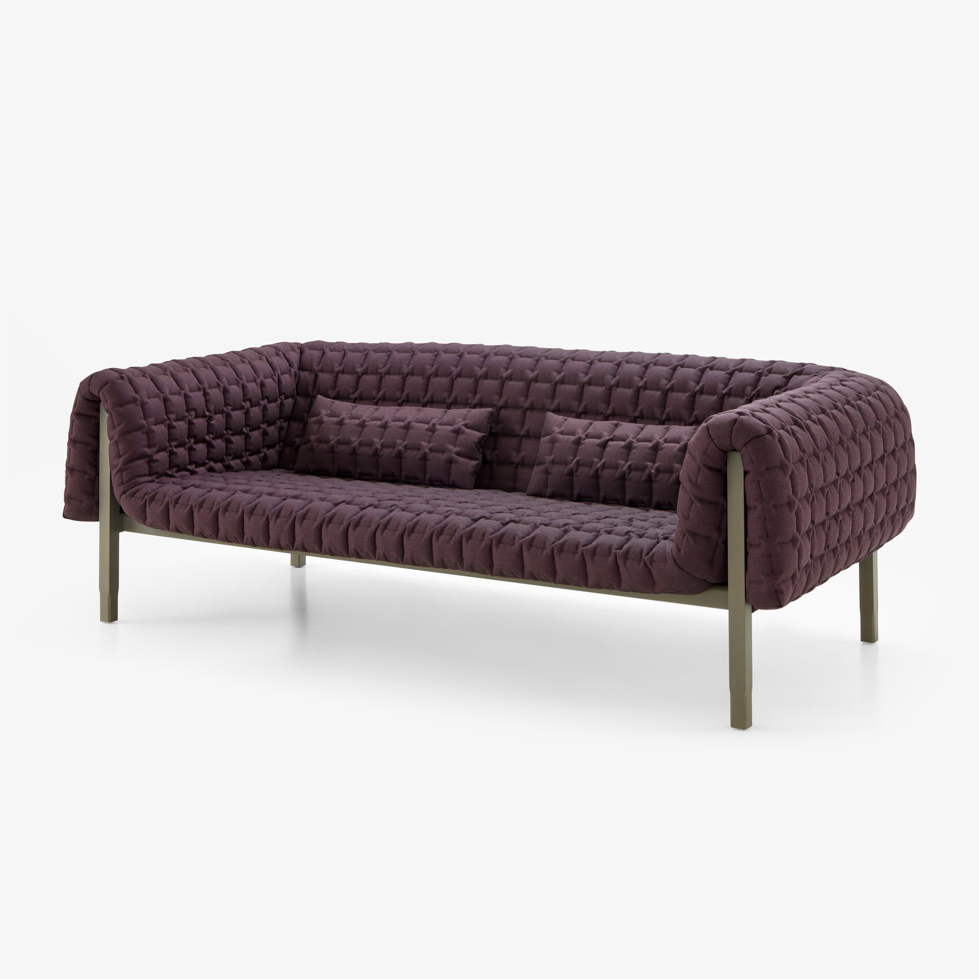 Image Sofa low back with 2 lumbar cushions 2