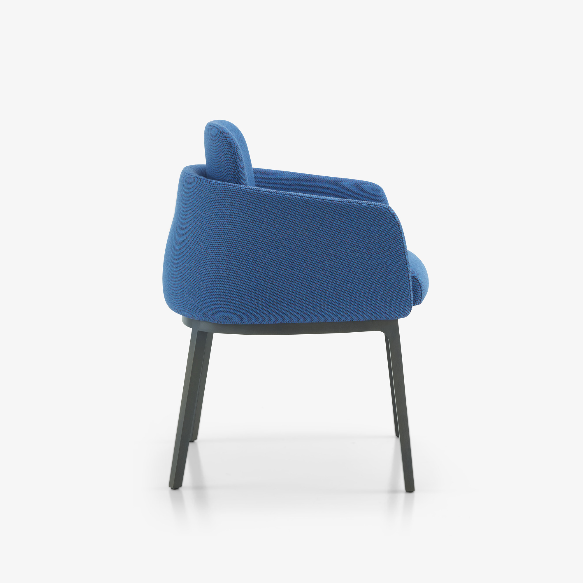 Image Chair with arms wooden base 6