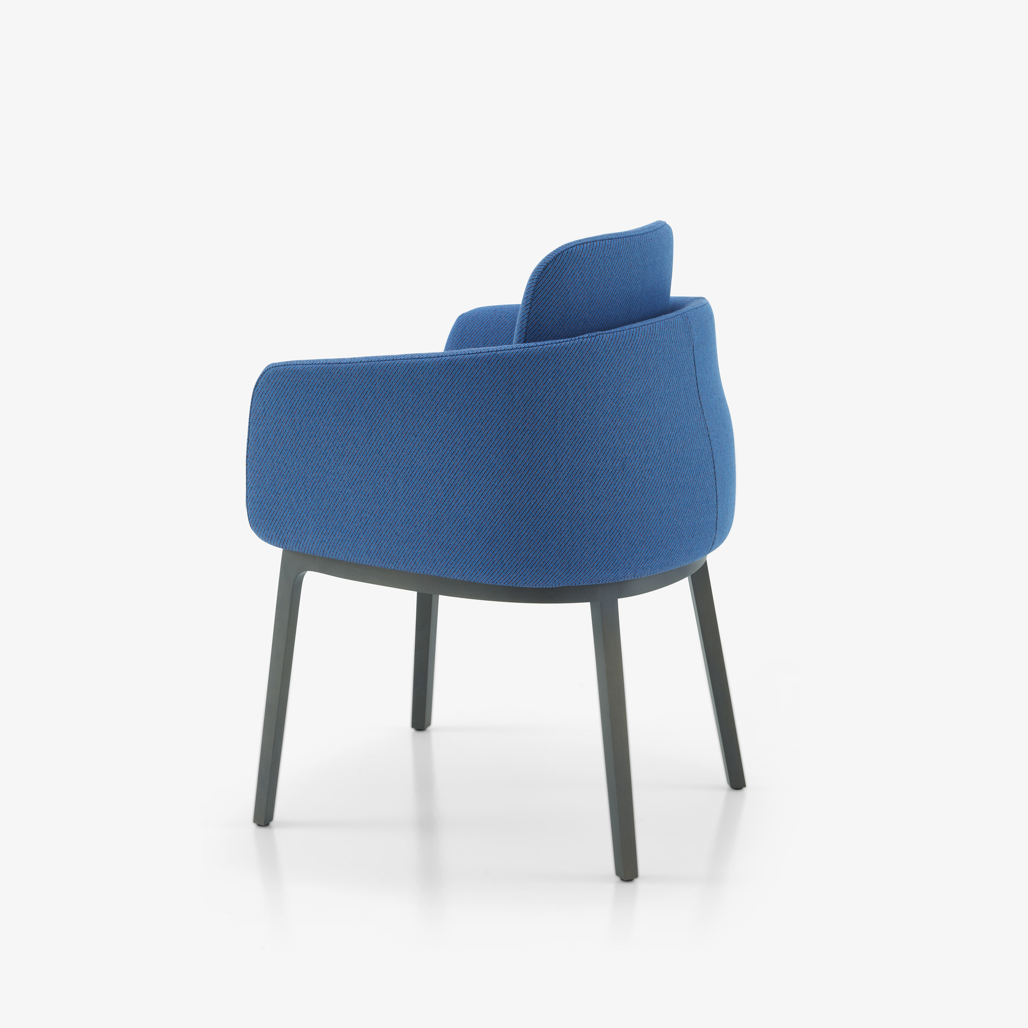 Image Chair with arms wooden base 8