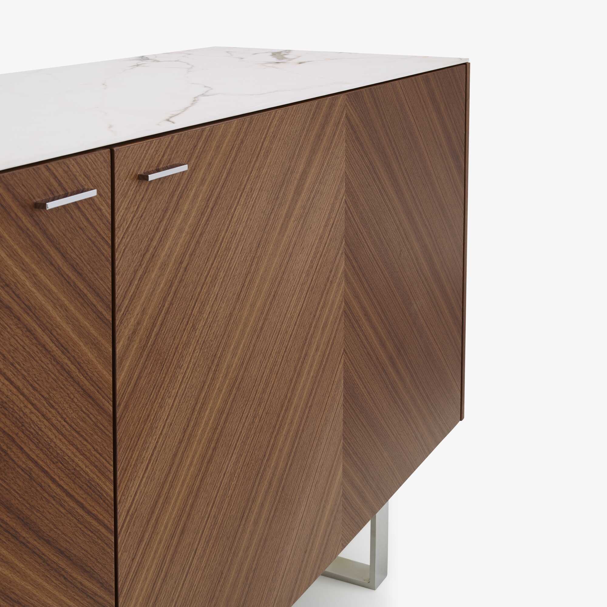 Image Bahut l 226 walnut stoneware top 3