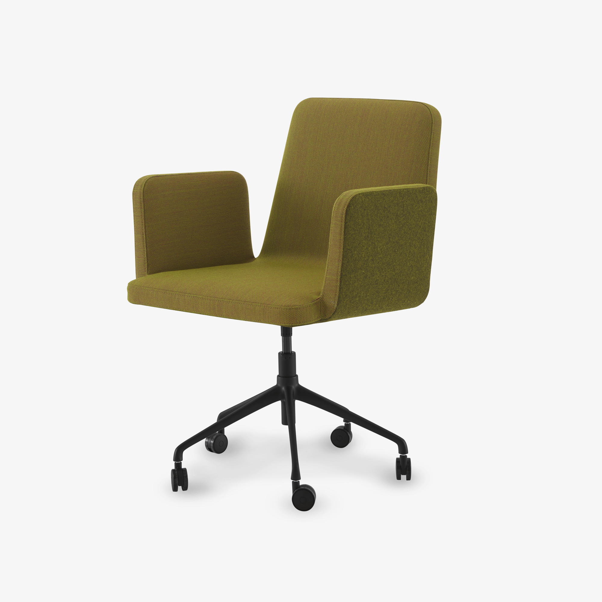 Image Chair with arms on castors 3