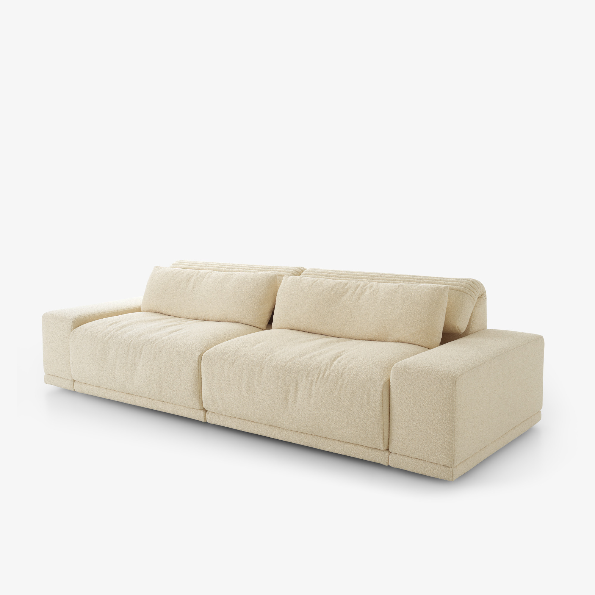 Image Sofa with broad armrest without lumbar cushion 7