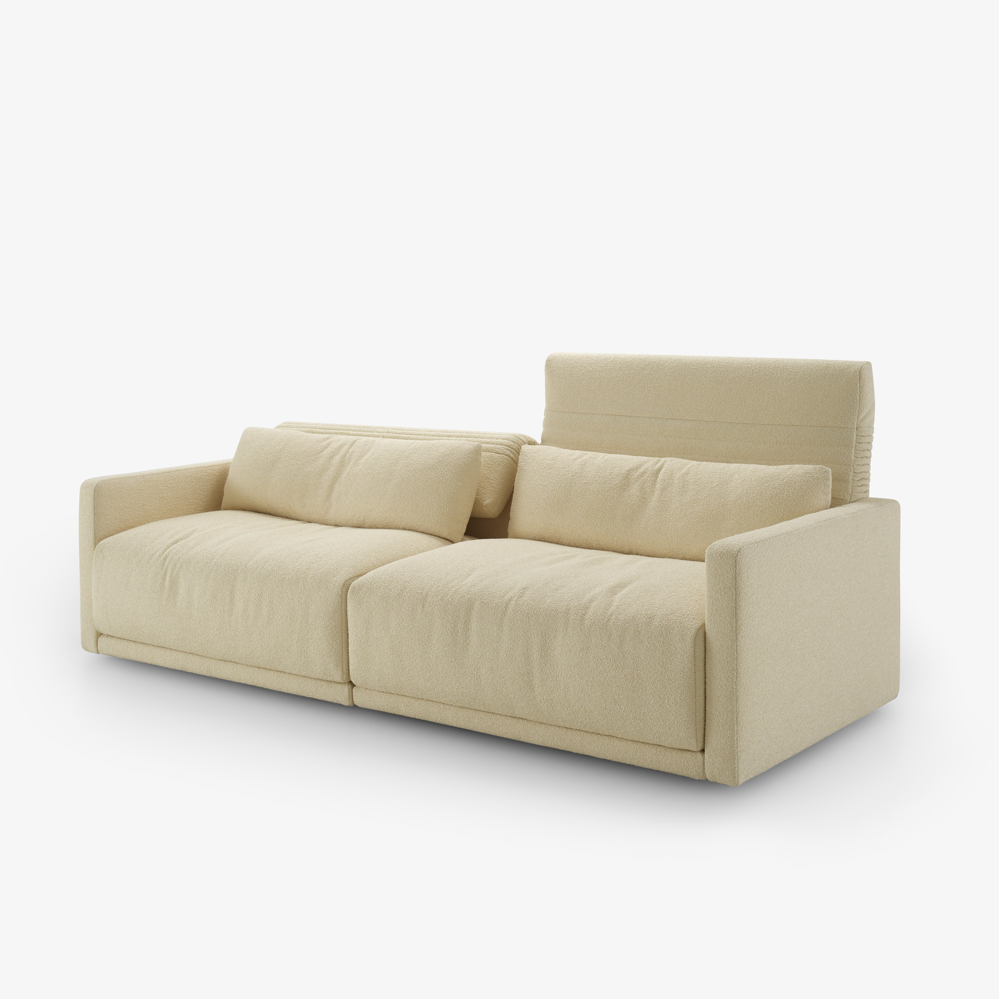 Image Sofa with slim armrest without lumbar cushion 3