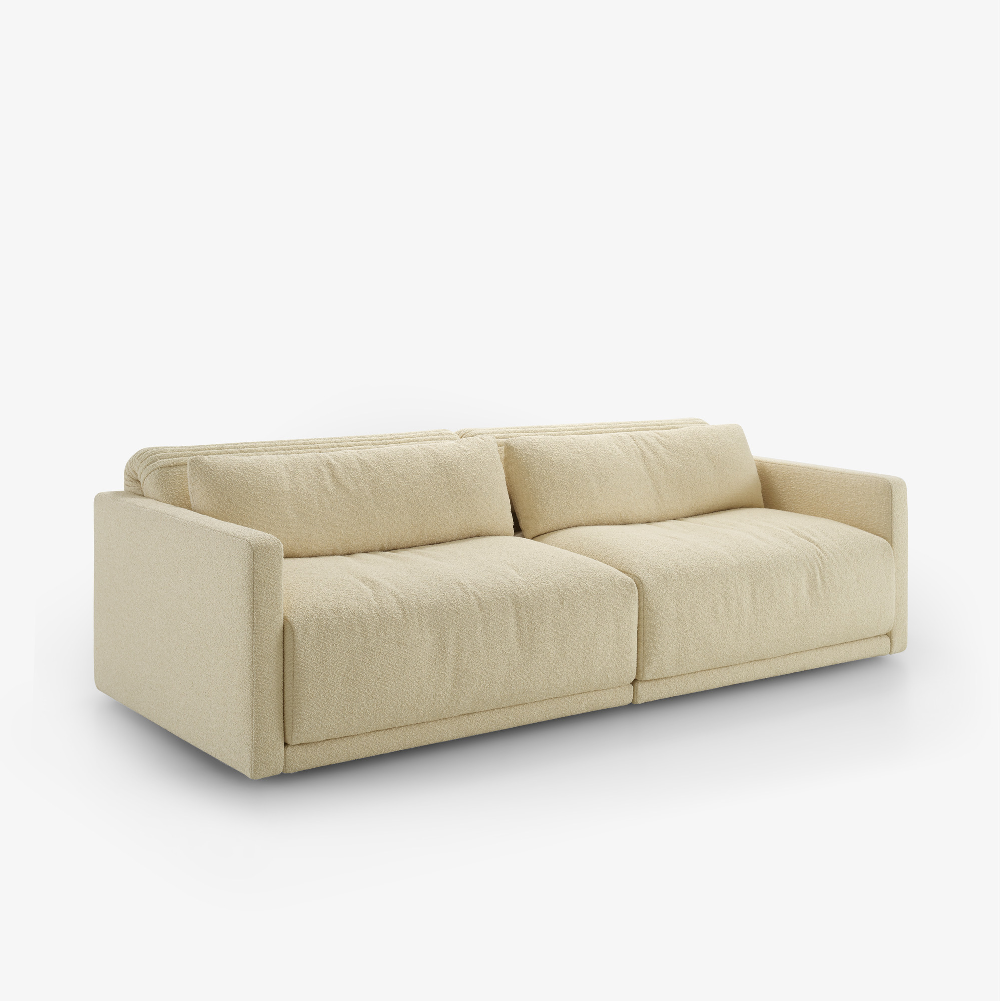 Image Sofa with slim armrest without lumbar cushion 2