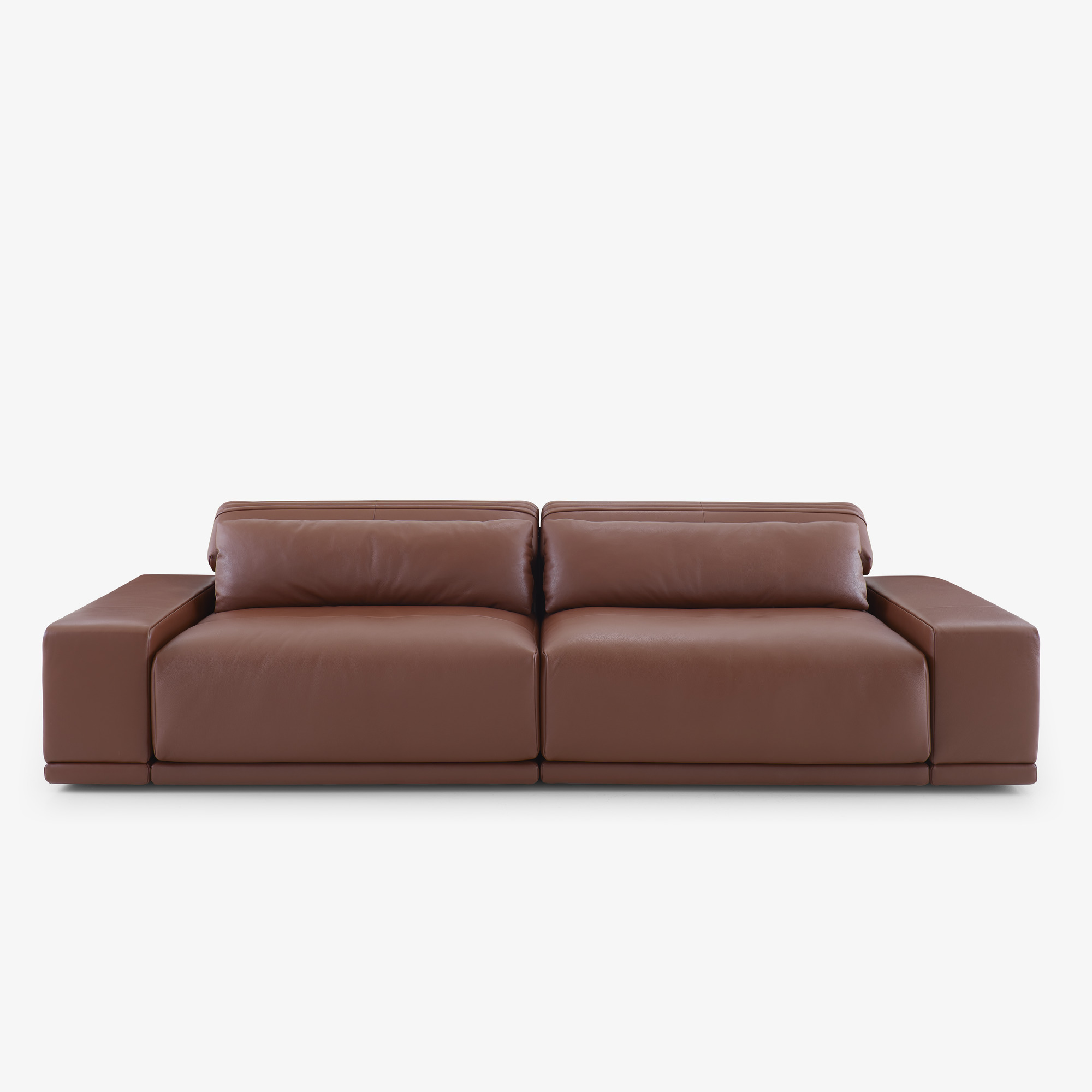 Image Sofa with broad armrest without lumbar cushion 1