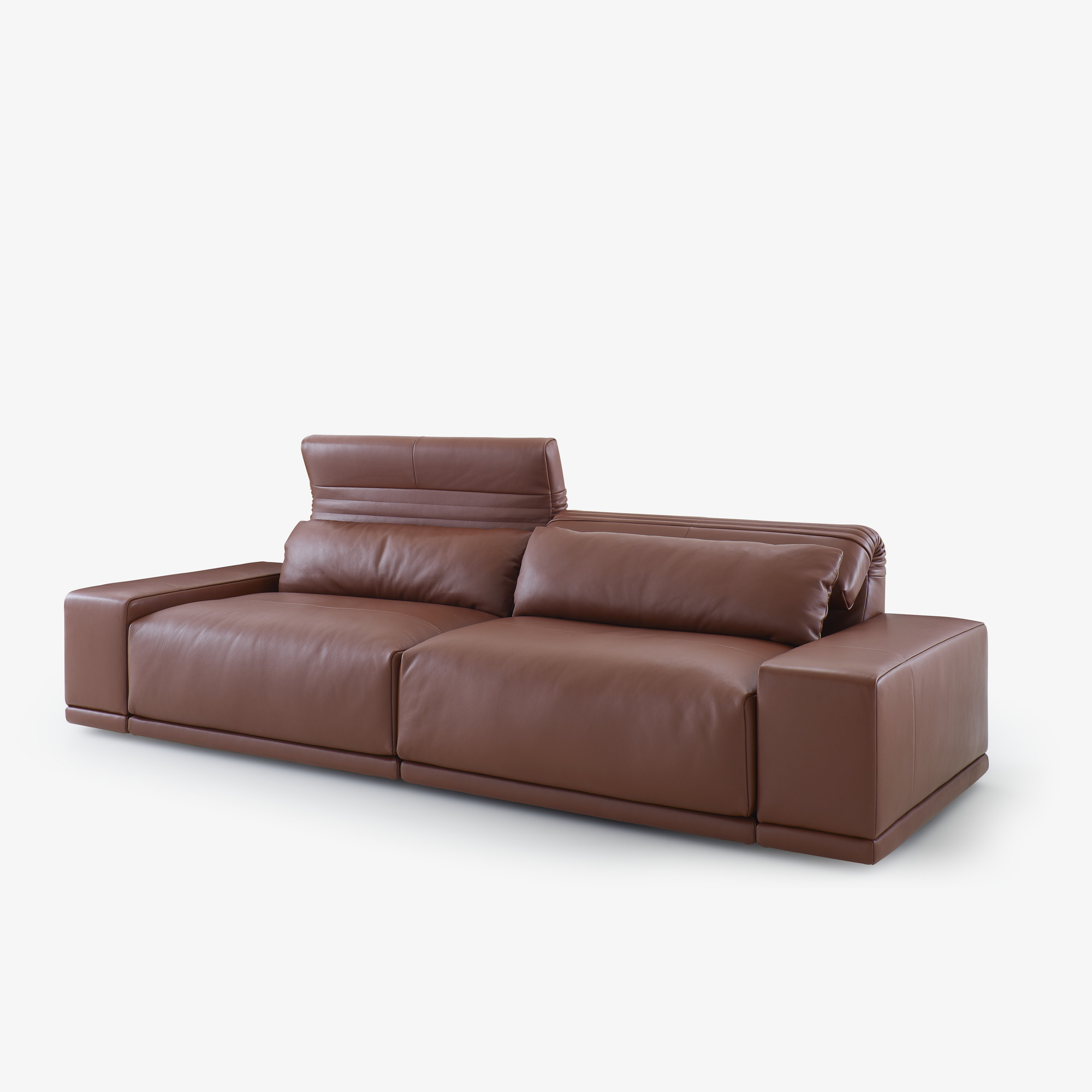 Image Sofa with broad armrest without lumbar cushion 3