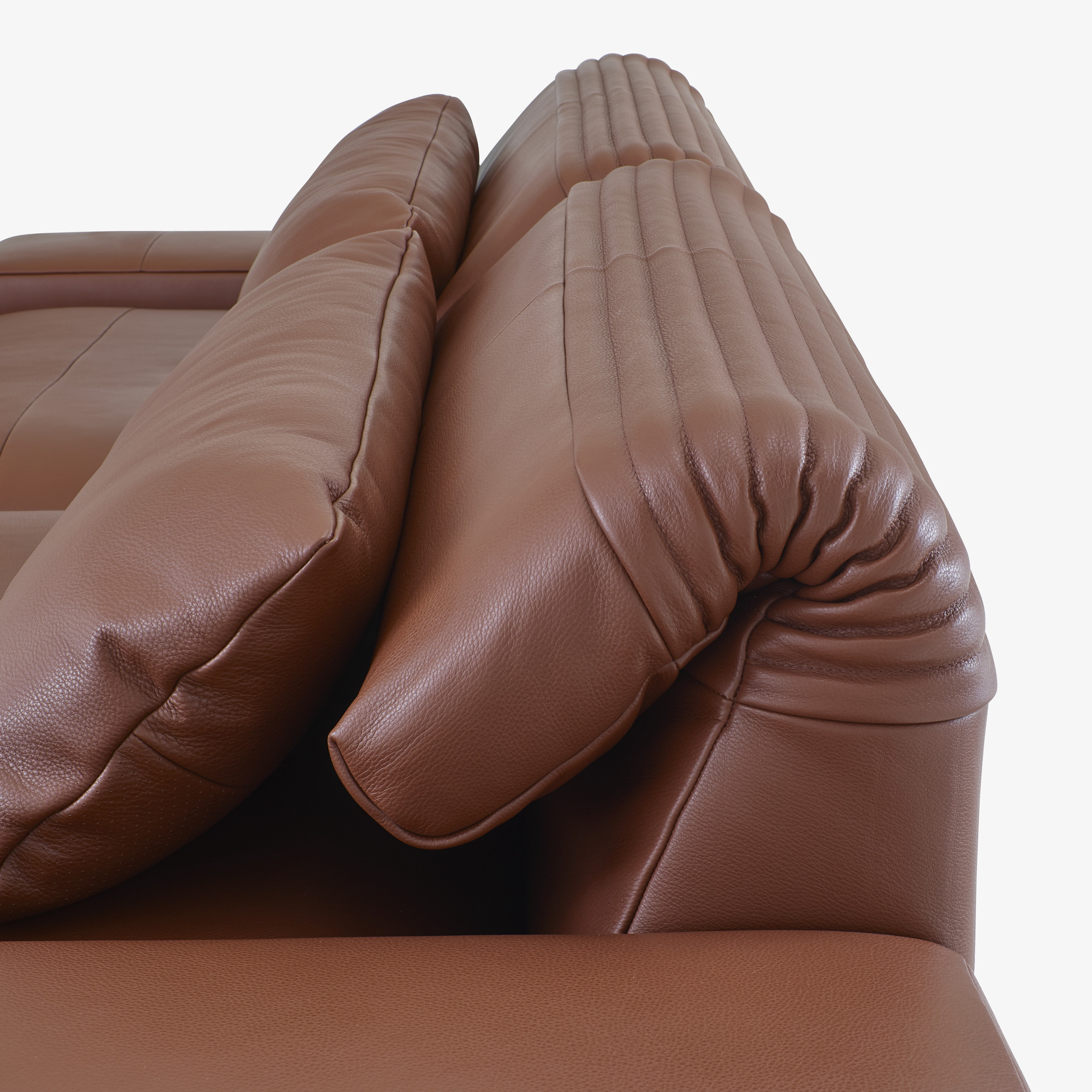 Image Sofa with broad armrest without lumbar cushion 5