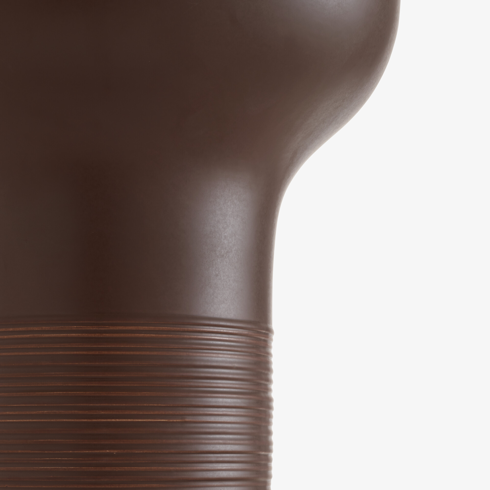 Image Vase large chocolat 3