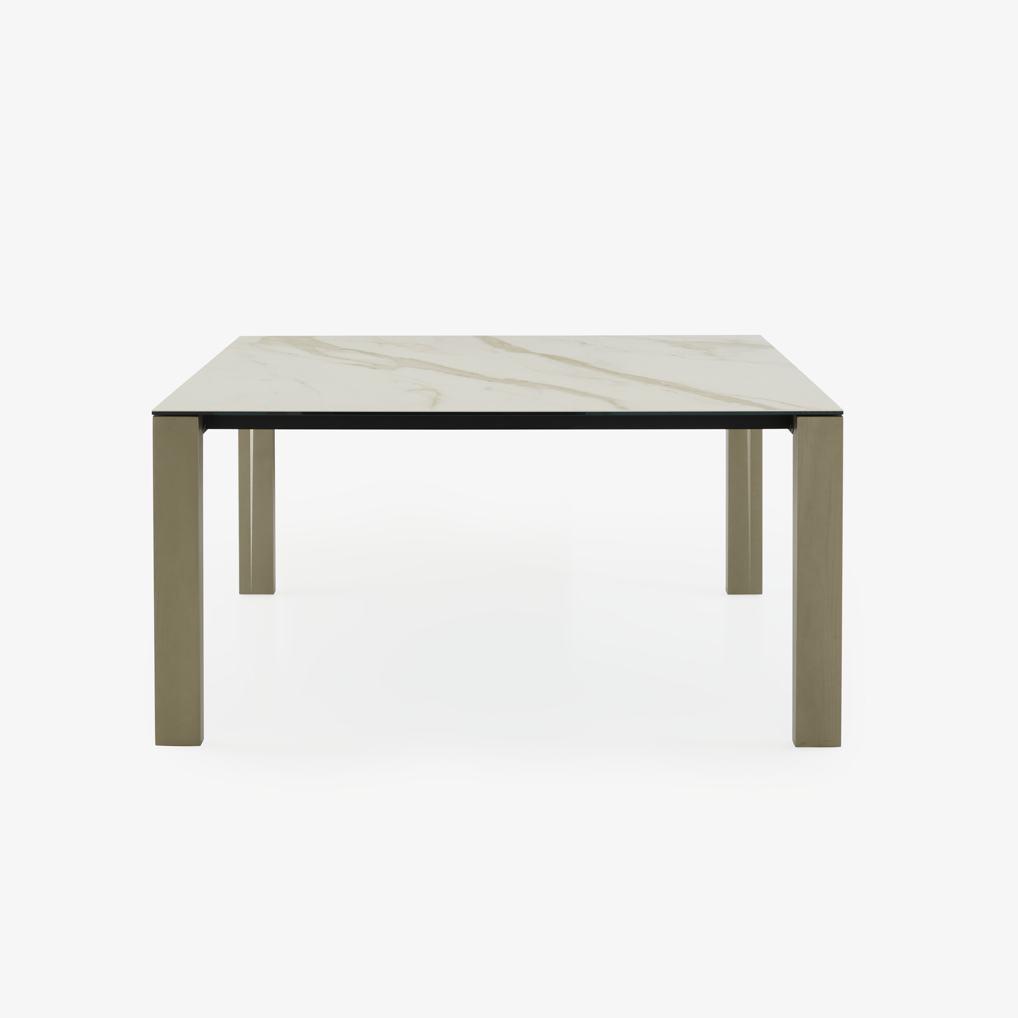 Image Dining table legs in bronze-stained oak  1