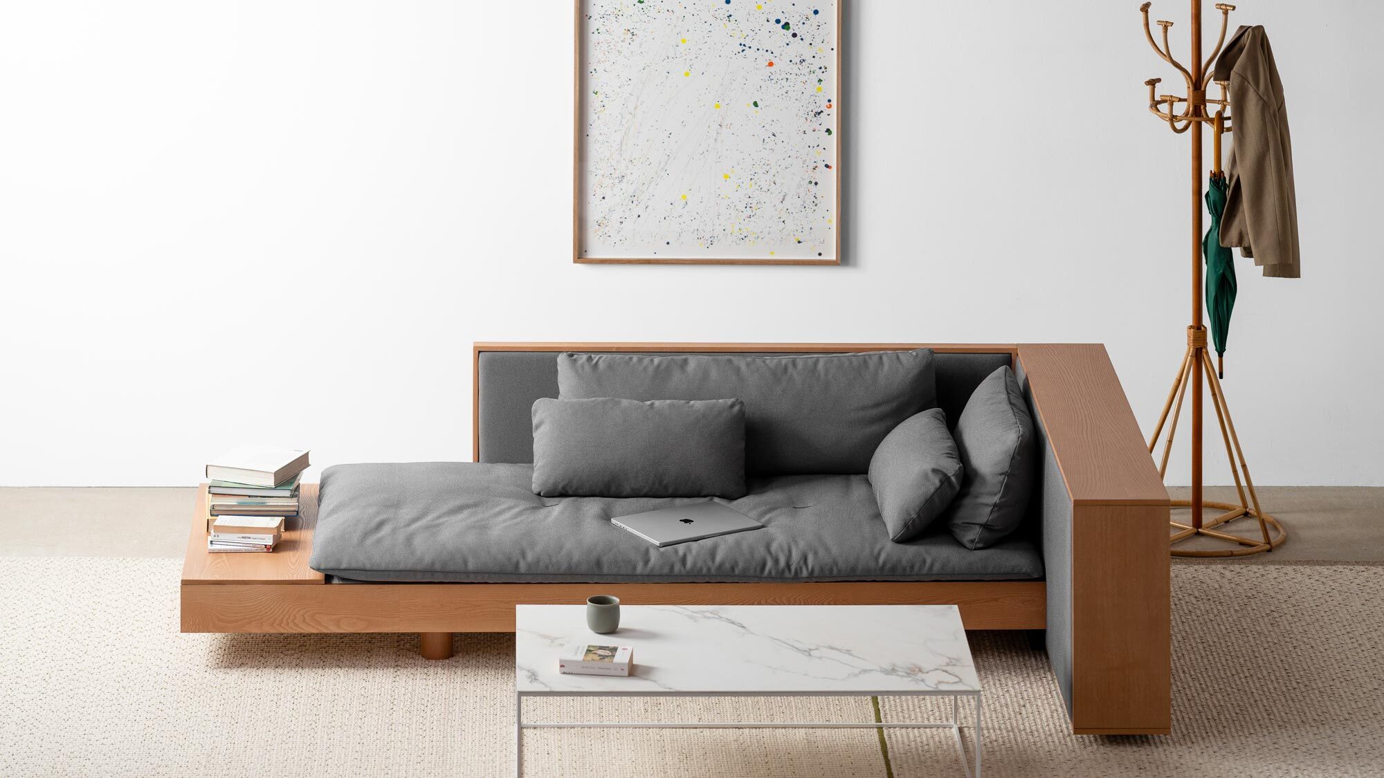 ルイス・アラエズ ボブルヘッド Sofas Kobold soft Chaise with armrest - Ligne Roset