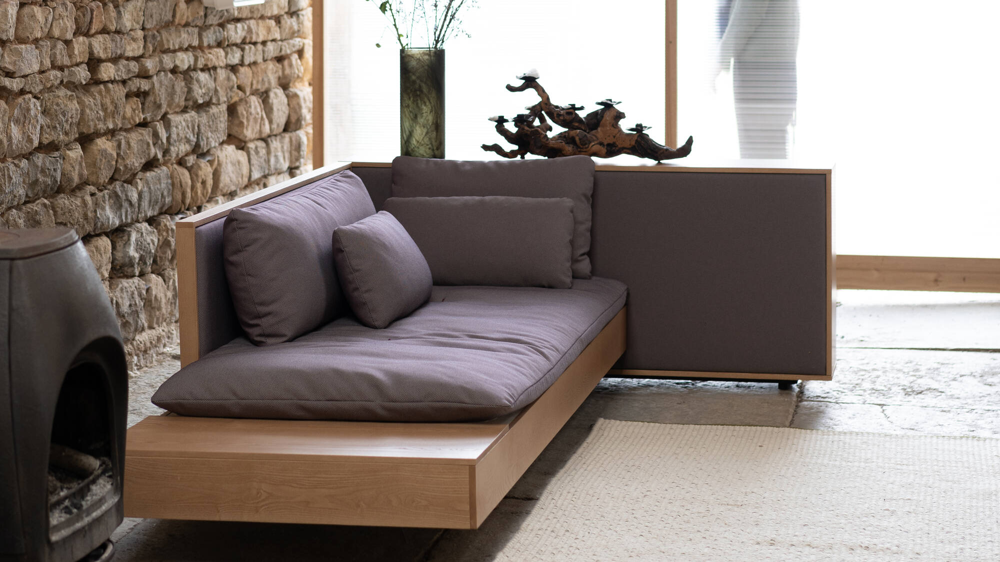 Sofas Kobold soft Chaise with armrest - Ligne Roset