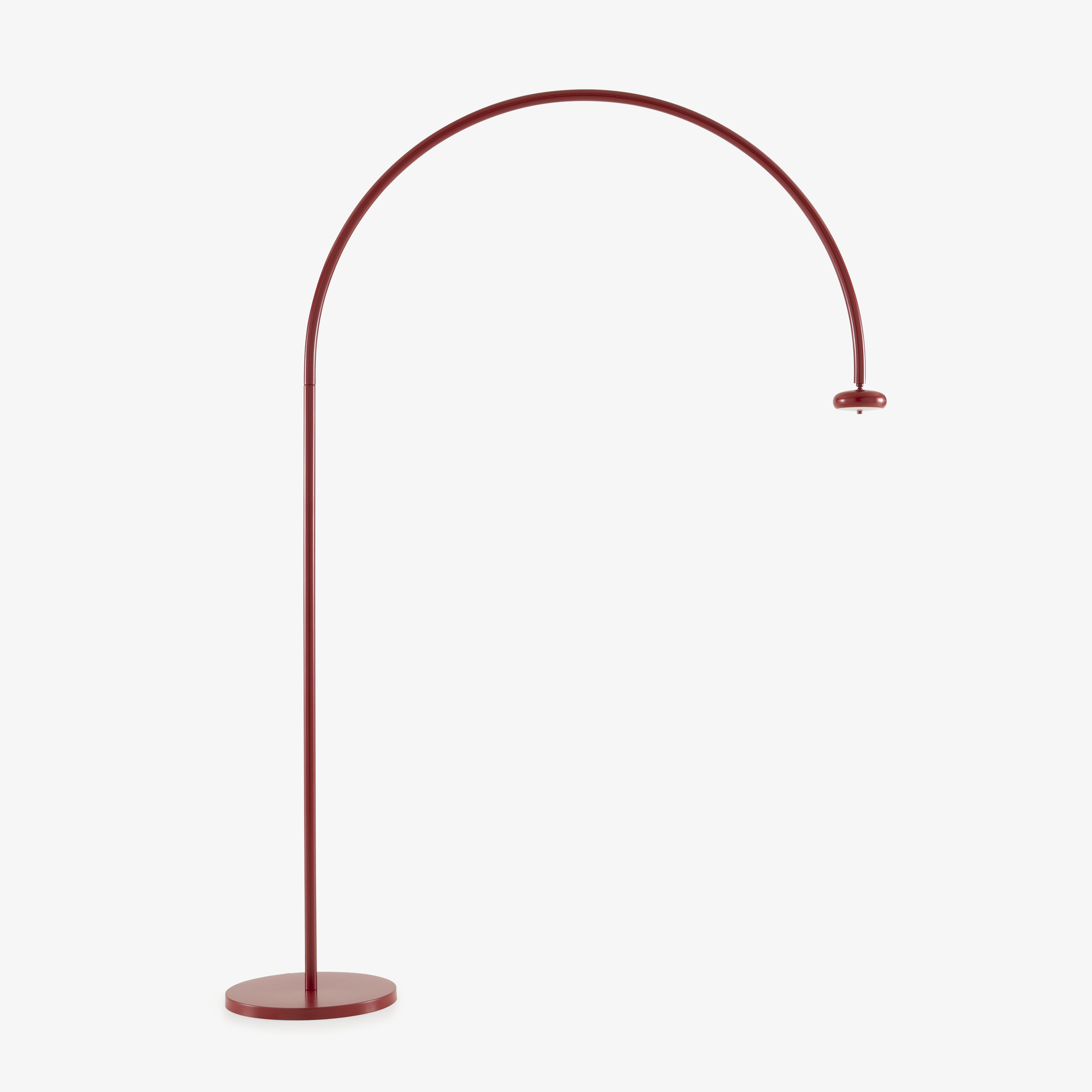 Image READING LAMP RED LACQUER 
