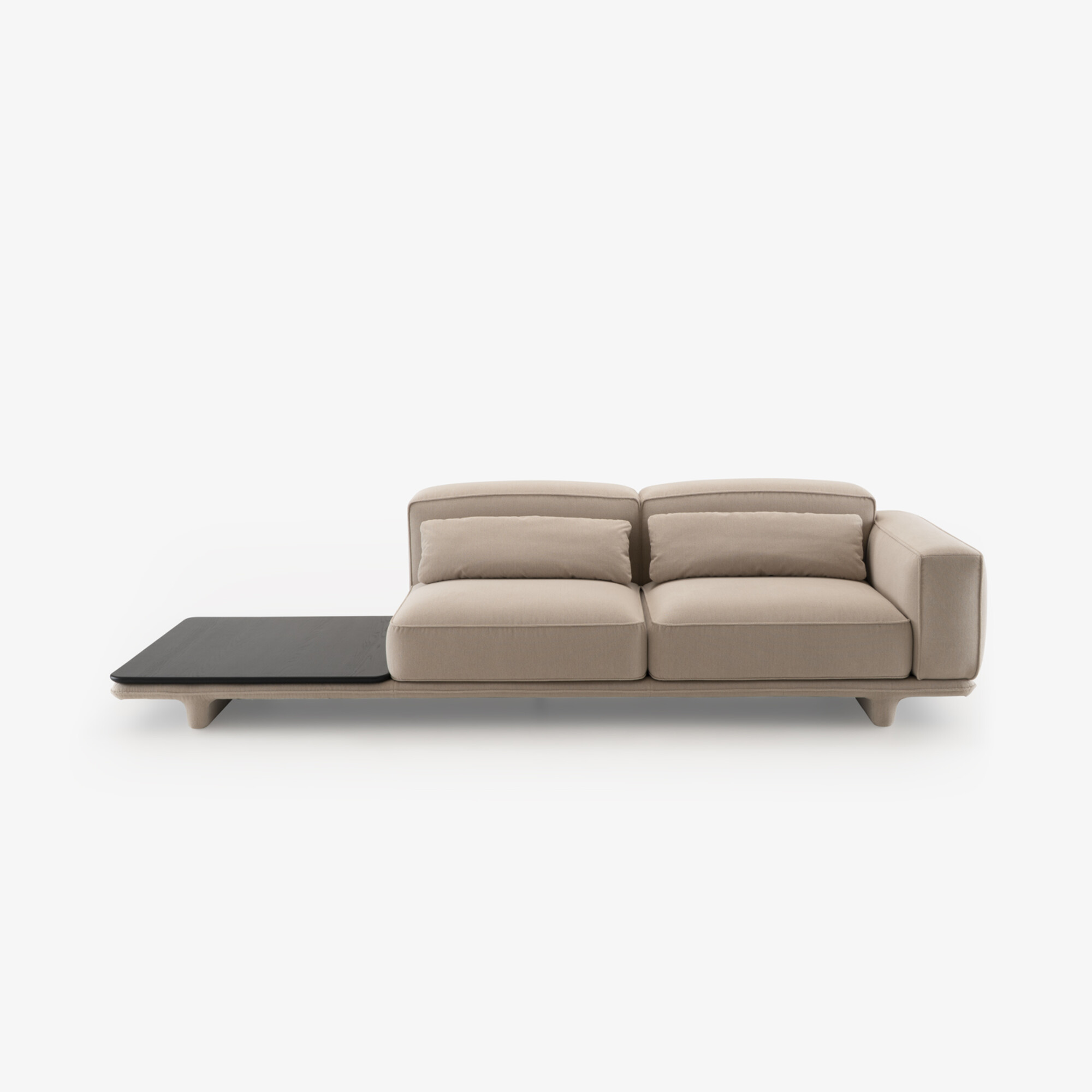 Sofas Noka 1-arm loveseat with shelf - Ligne Roset