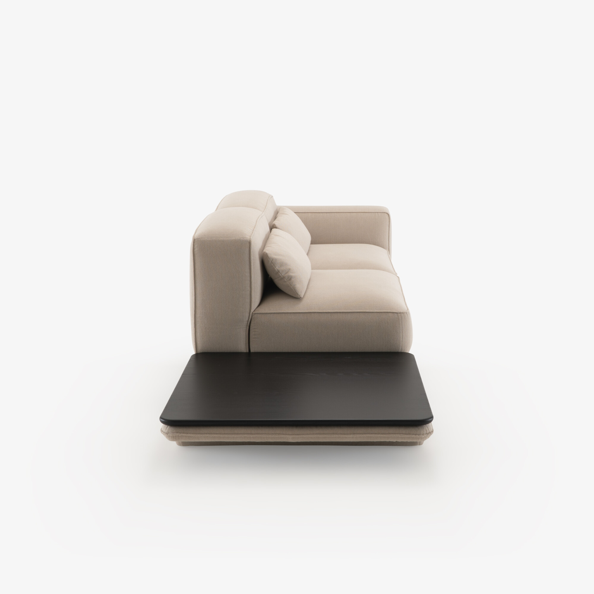 Sofas Noka 1-arm loveseat with shelf - Ligne Roset